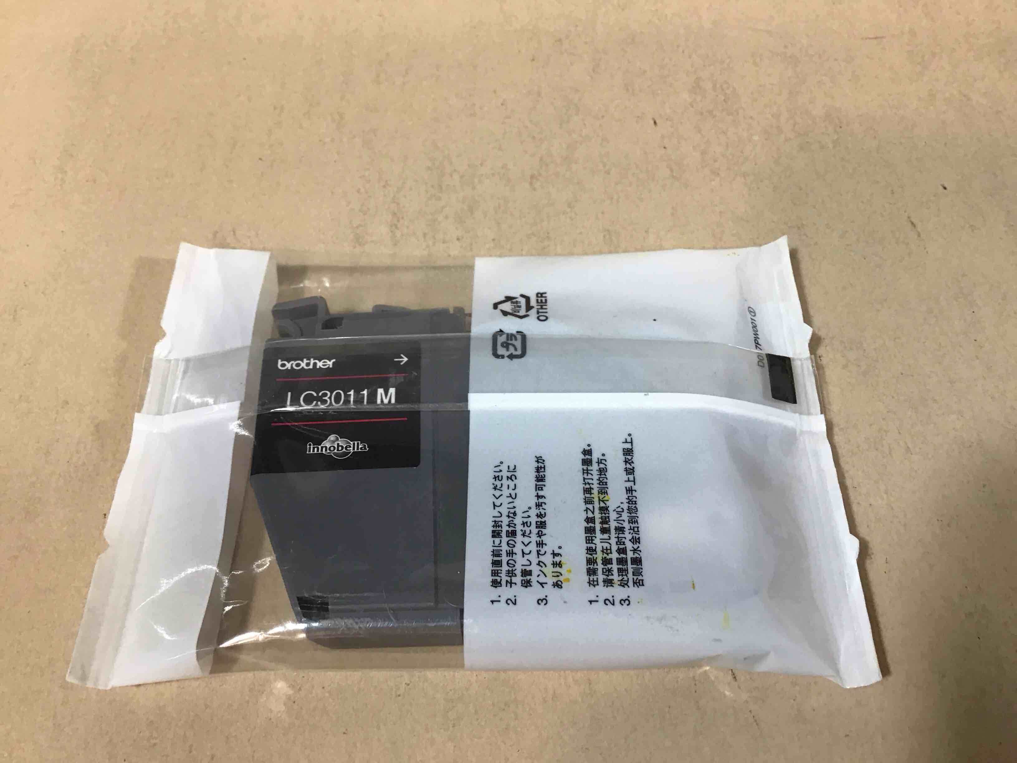 Condition photo showing New/Like New for brother lc3011m magenta inkjet cartridge