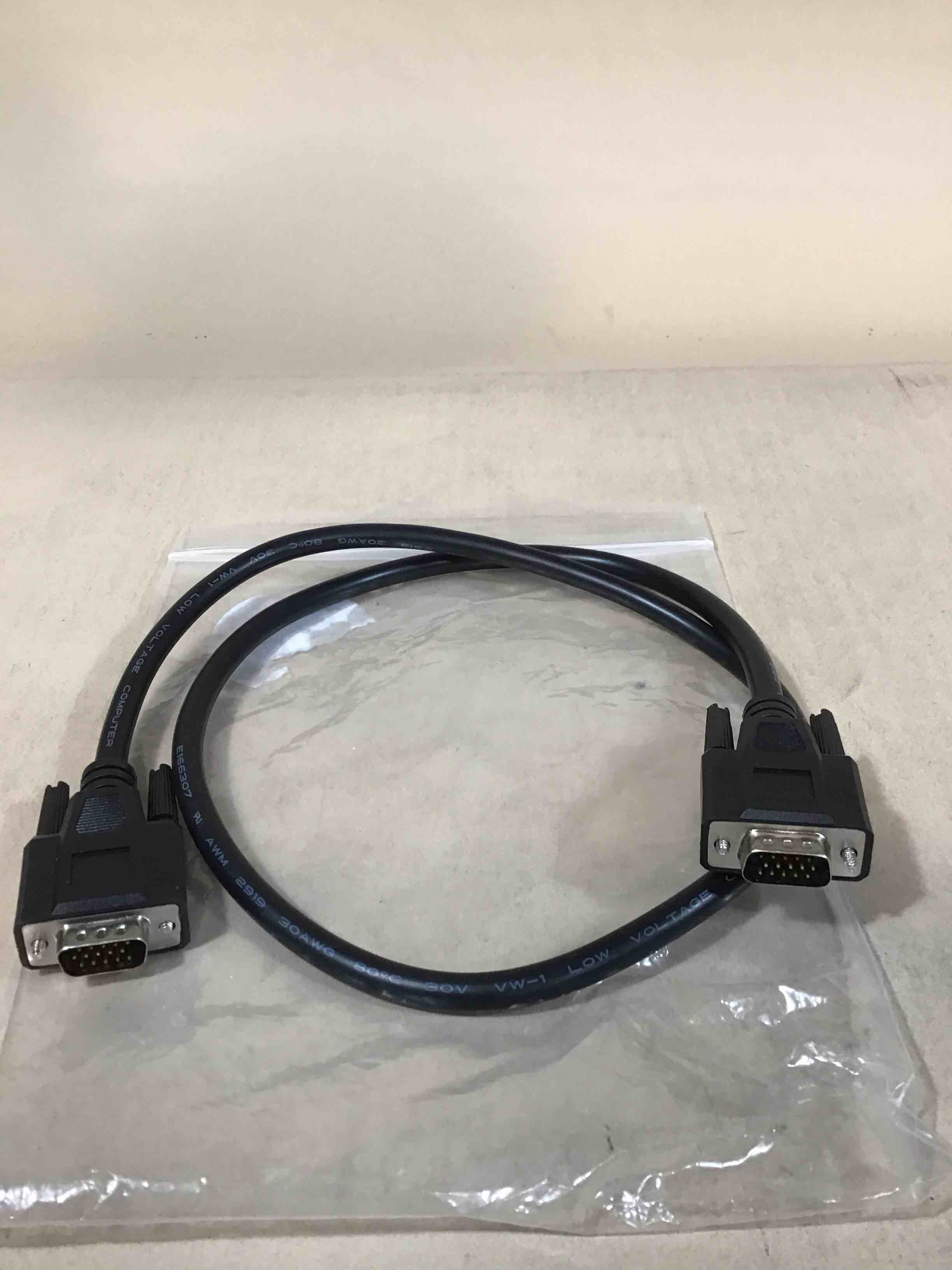 3ft. vga cable male to male