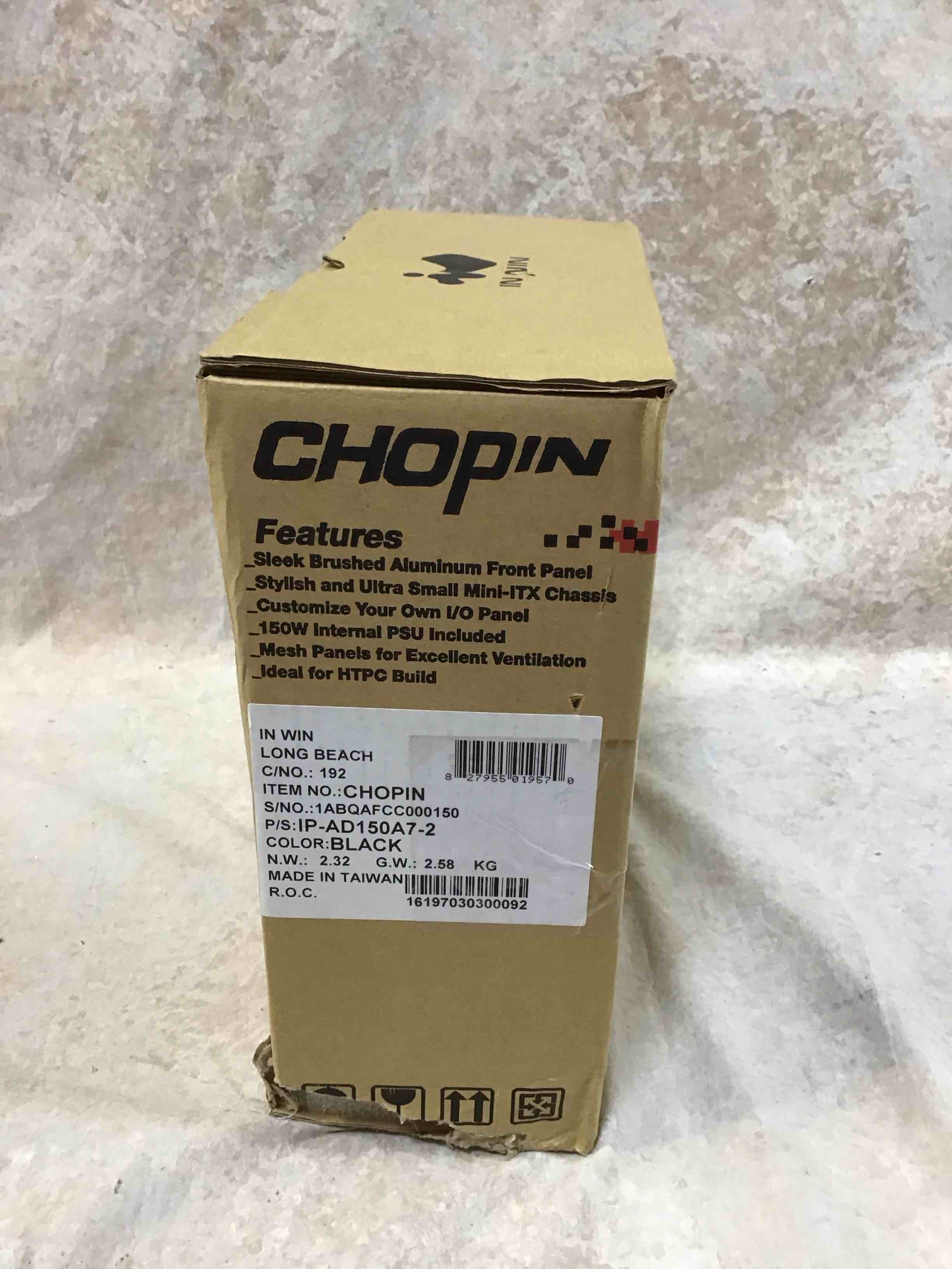 Condition photo showing New/Like New for in win  chopin mini-itx