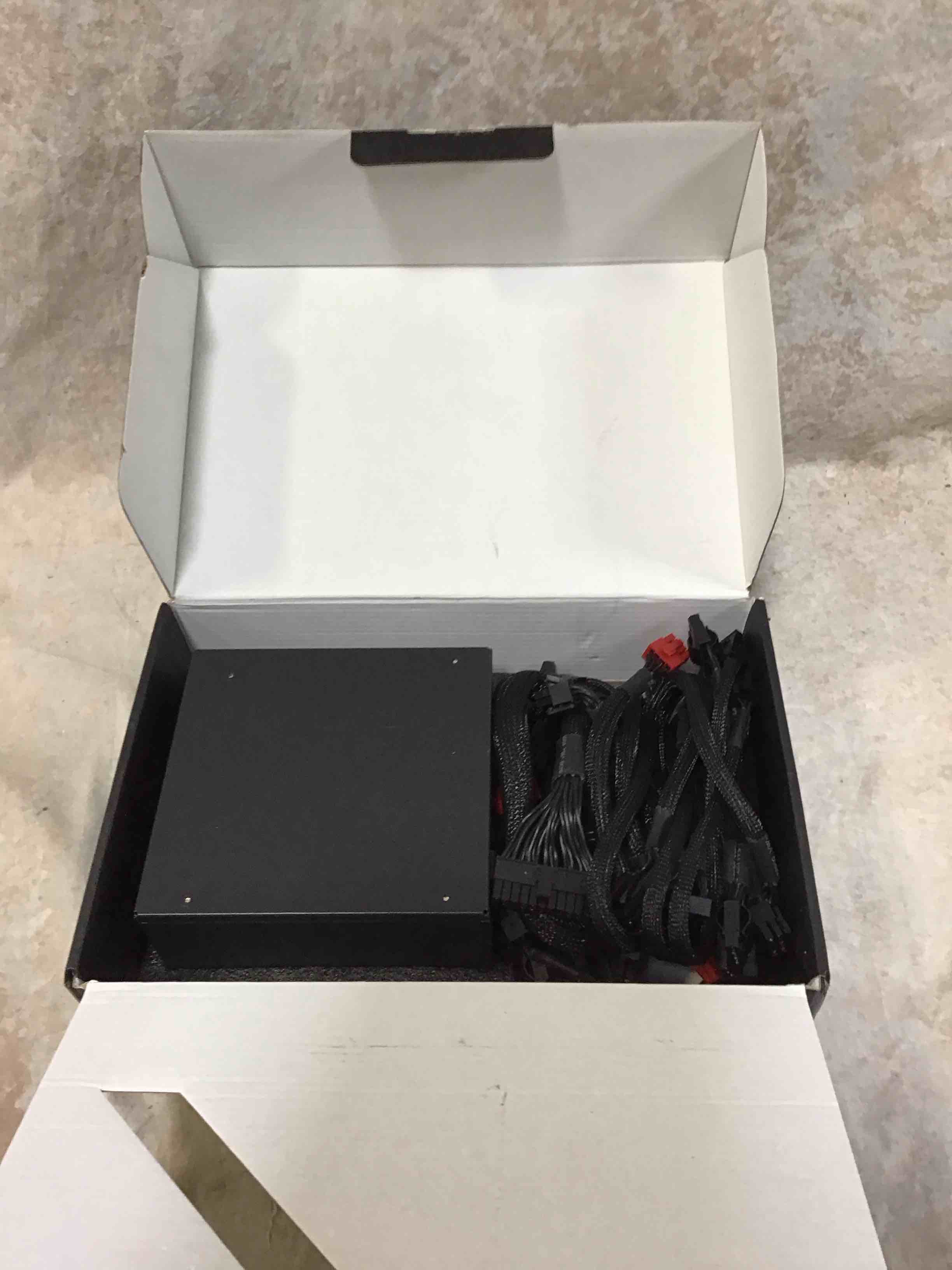 Condition photo showing Good Condition for powerspec 850 watt 80 plus gold fully modular atx power supply with rgb lighting fan active pfc sli crossfire ready gaming pc psu computer switching power supply psx 850gfm