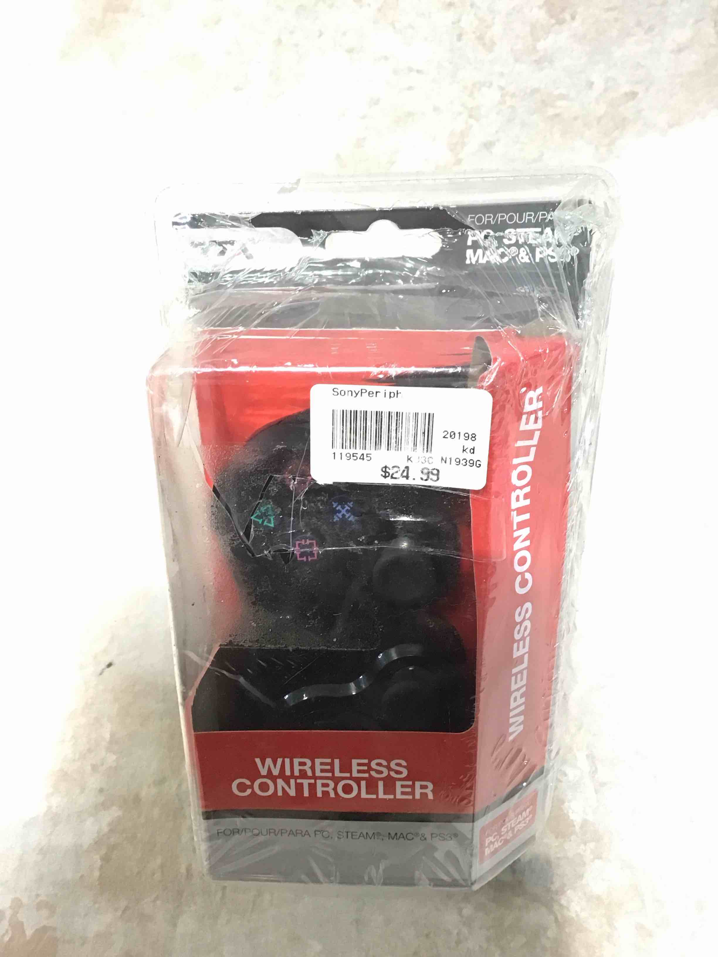 Condition photo showing Good Condition for ttx tech wireless 2.4 ghz controller for sony playstation 3 ps3 black