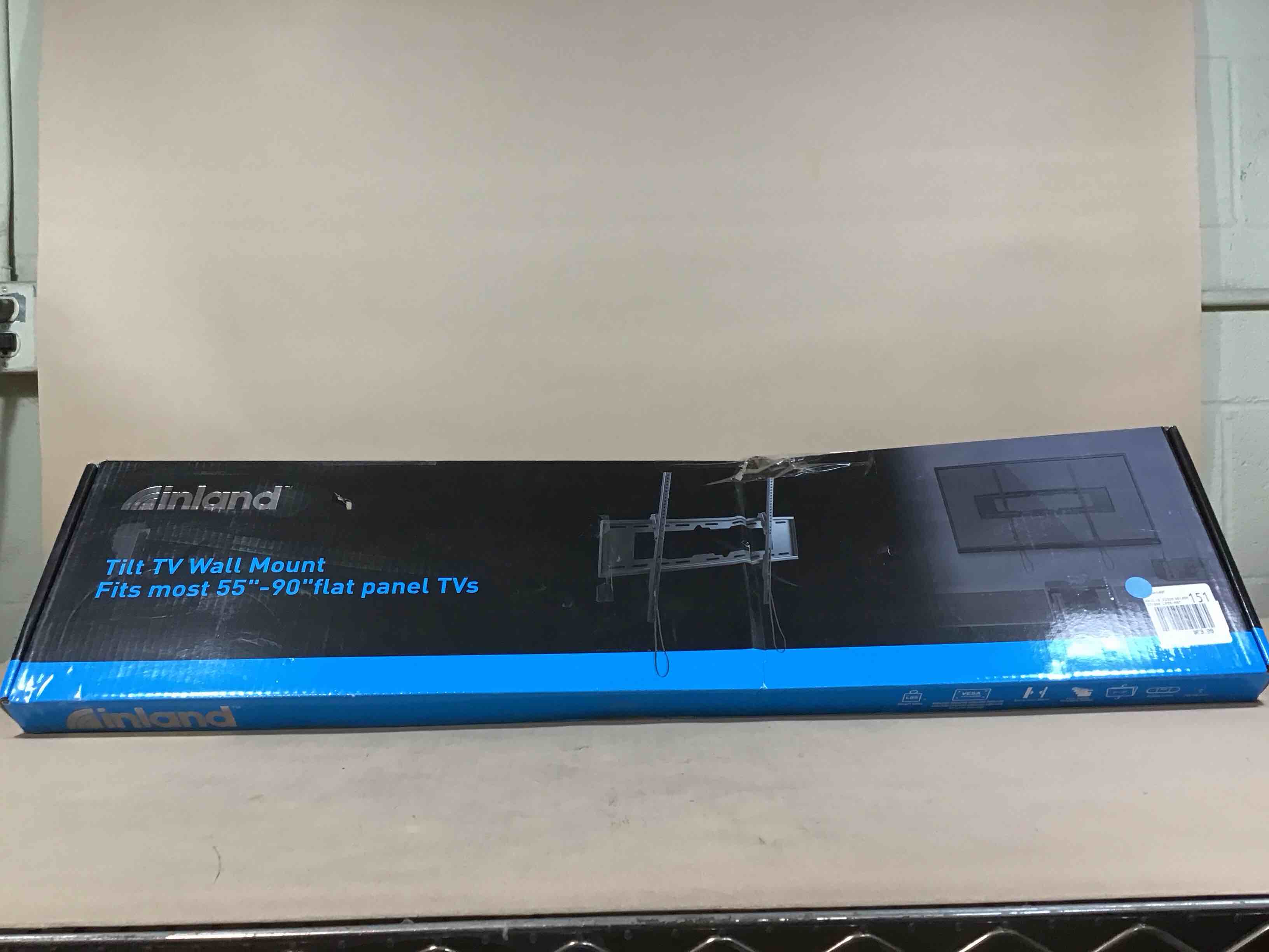 Condition photo showing Good Condition for inland 55” - 90” tilt tv wall mount