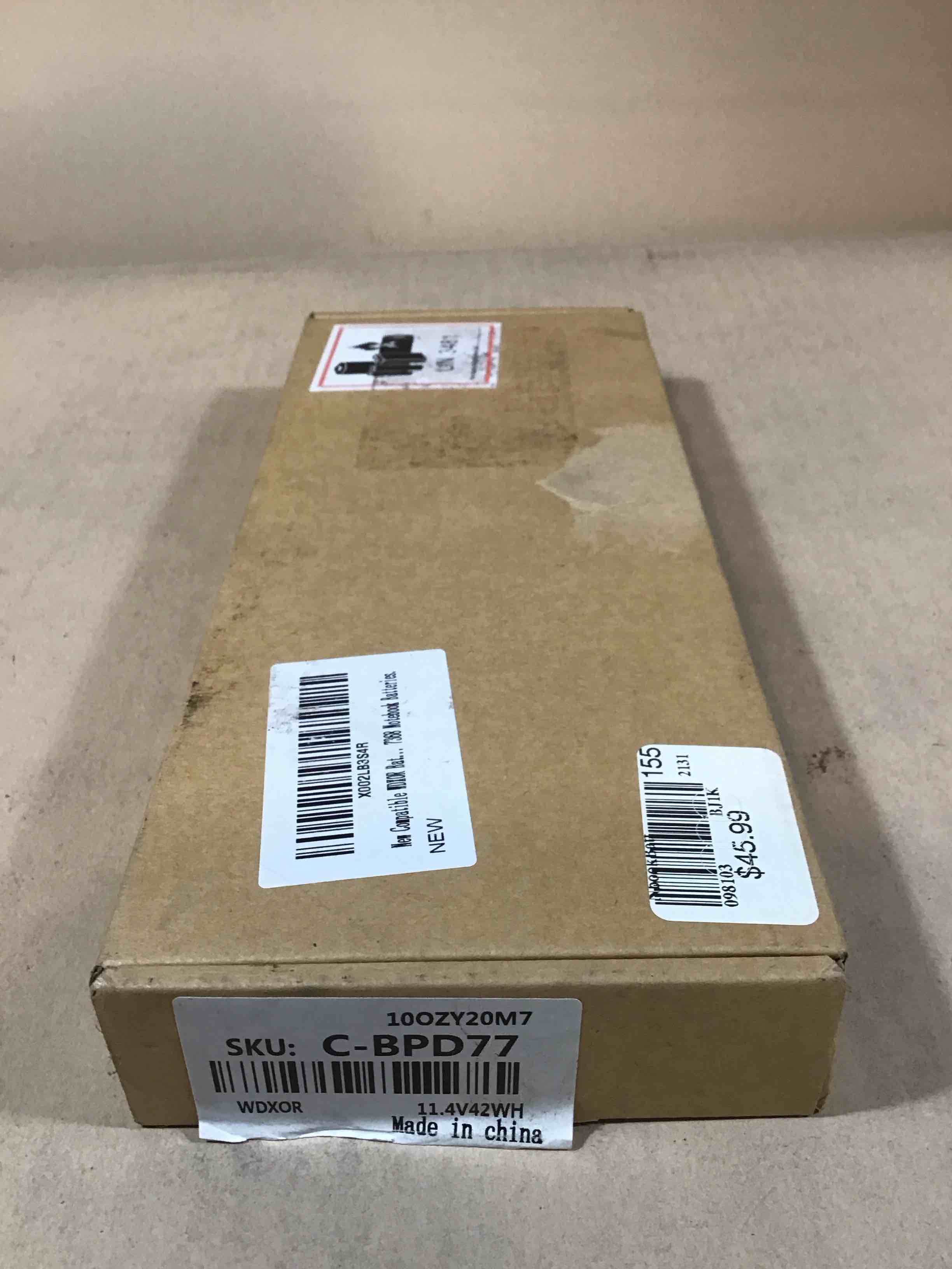 Condition photo showing New/Like New for laptop battery