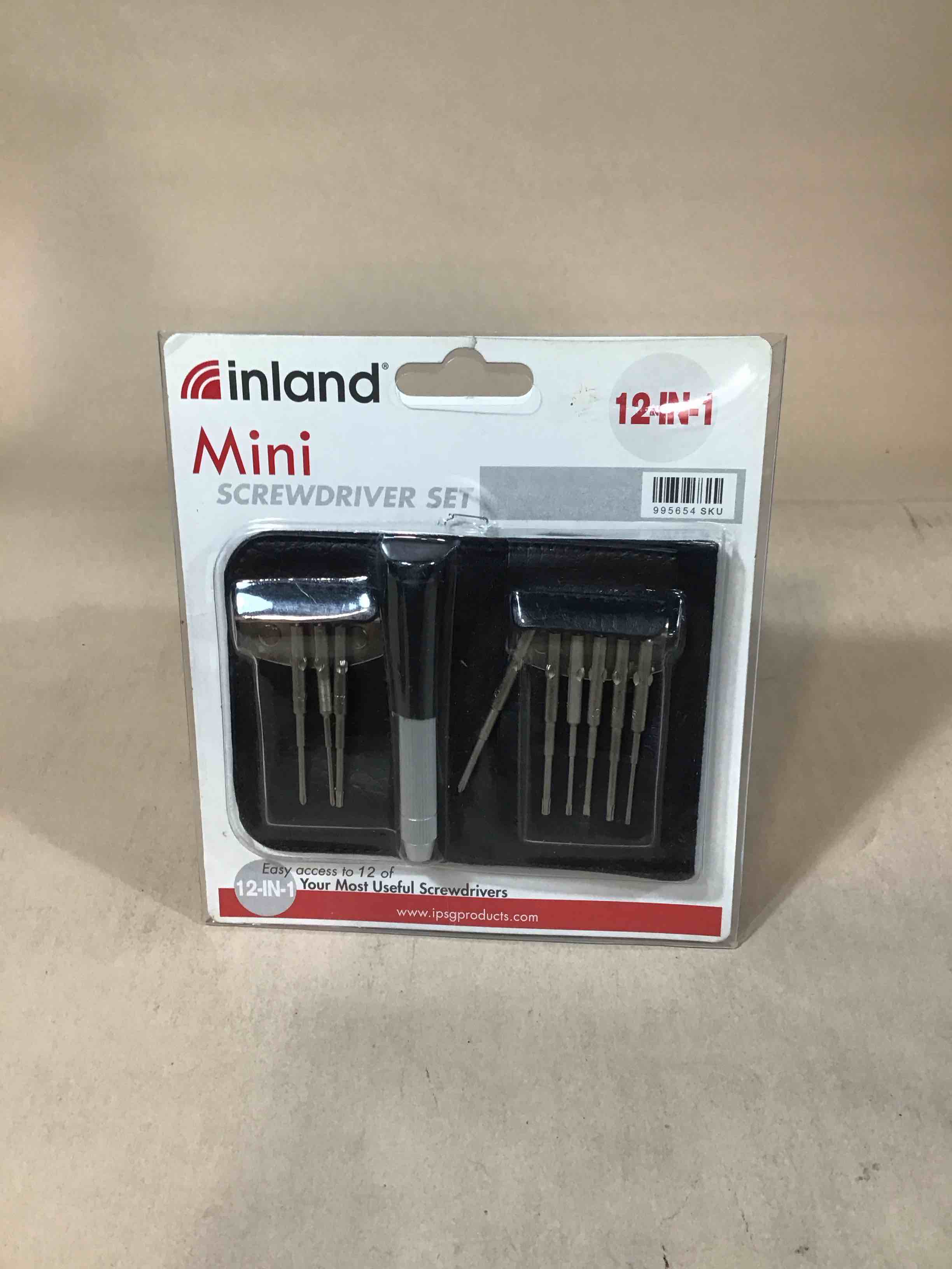Condition photo showing As Is for inland mini screwdriver set