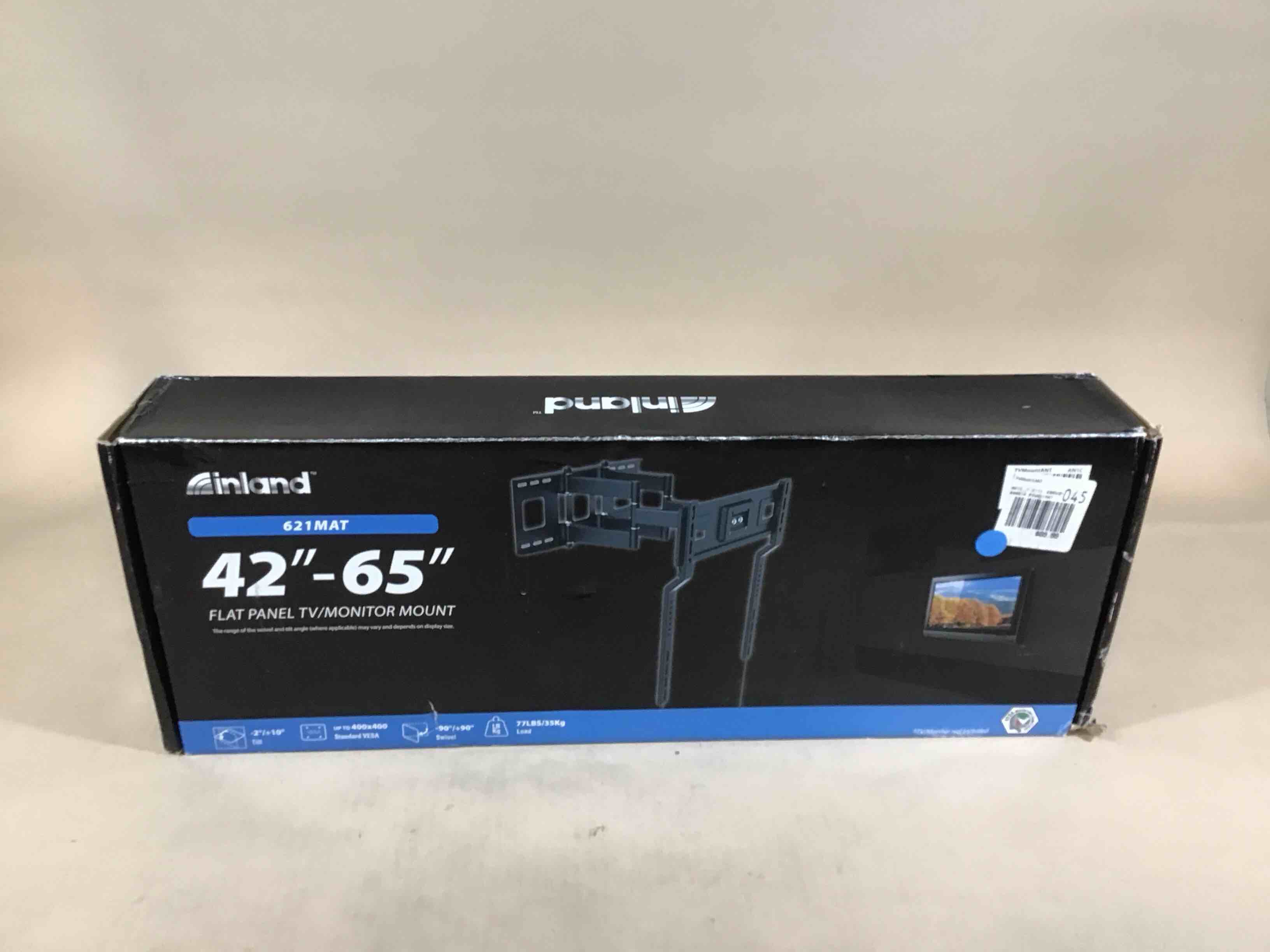 Condition photo showing Good Condition for inland 42” - 65” flat panel tv / monitor mount 