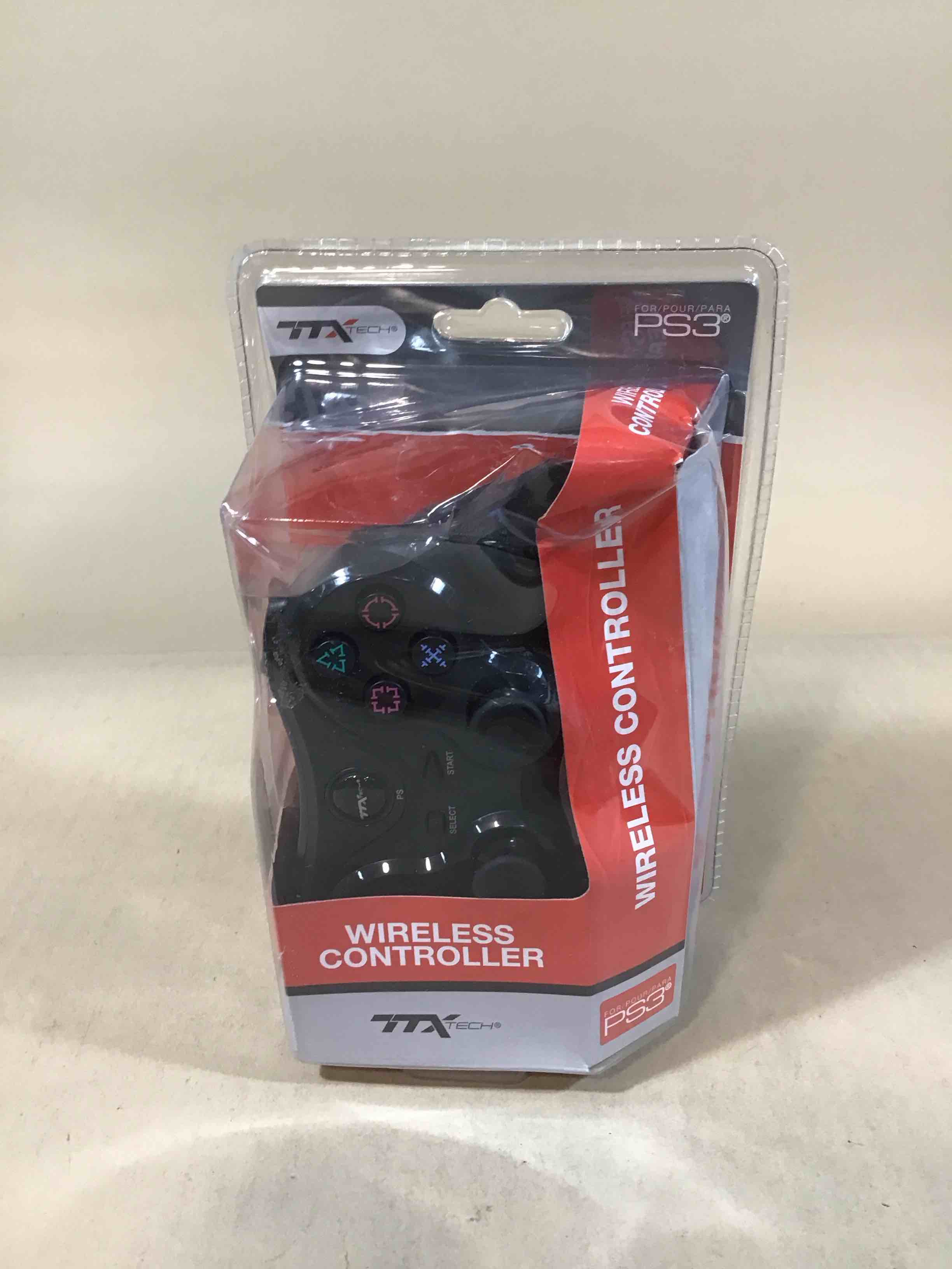Condition photo showing New/Like New for ttx tech wireless 2.4 ghz controller for sony playstation 3 ps3 black