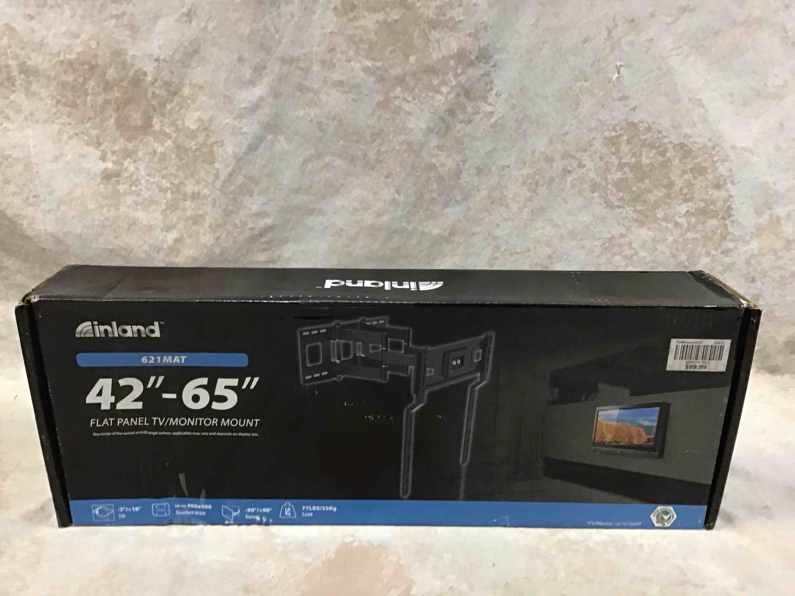 Condition photo showing Good Condition for inland 42”-65” flat tv/monitor mount