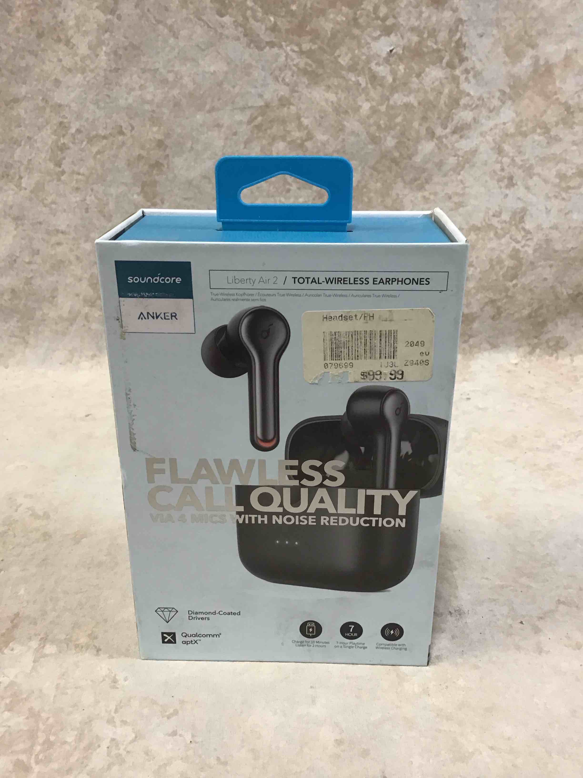 Condition photo showing Good Condition for soundcore - by anker liberty air 2 earbuds true wireless in-ear headphones - black