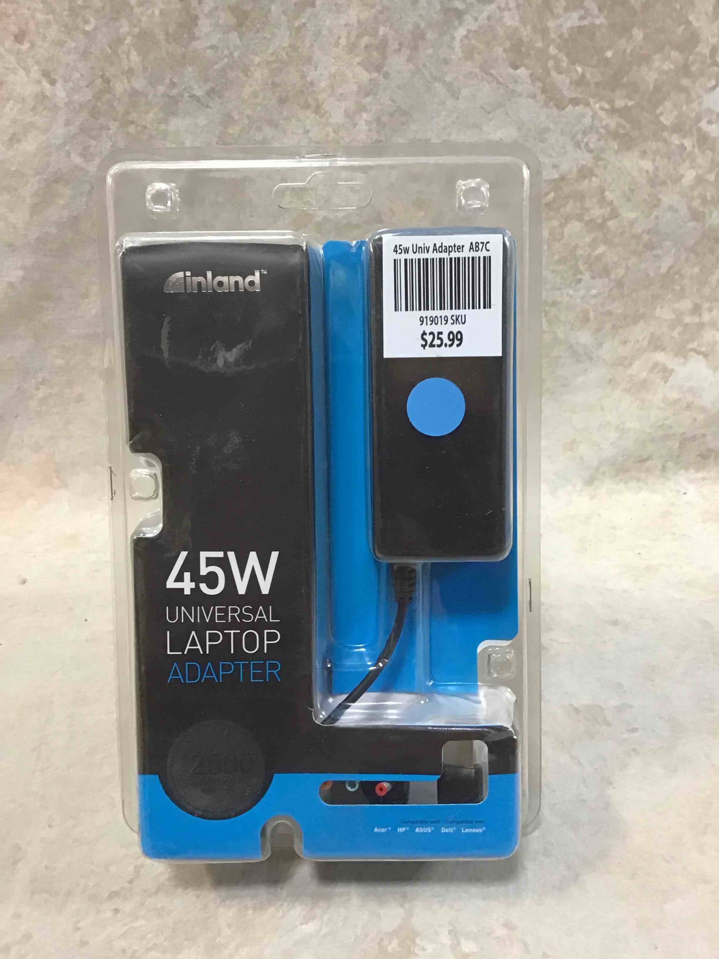 Condition photo showing Good Condition for 45w universal adapter for laptops