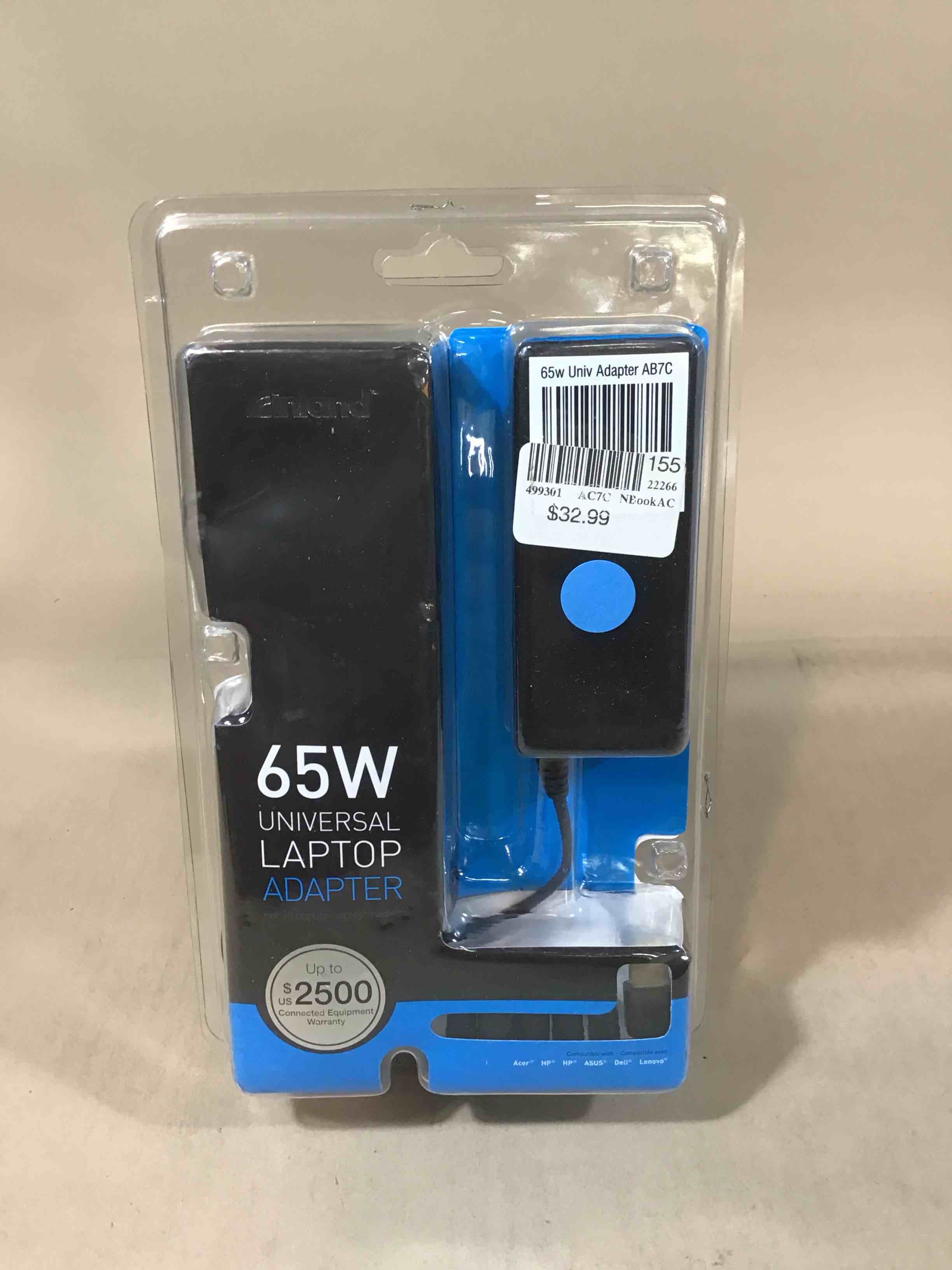 Condition photo showing Good Condition for inland 65w universal laptop adapter