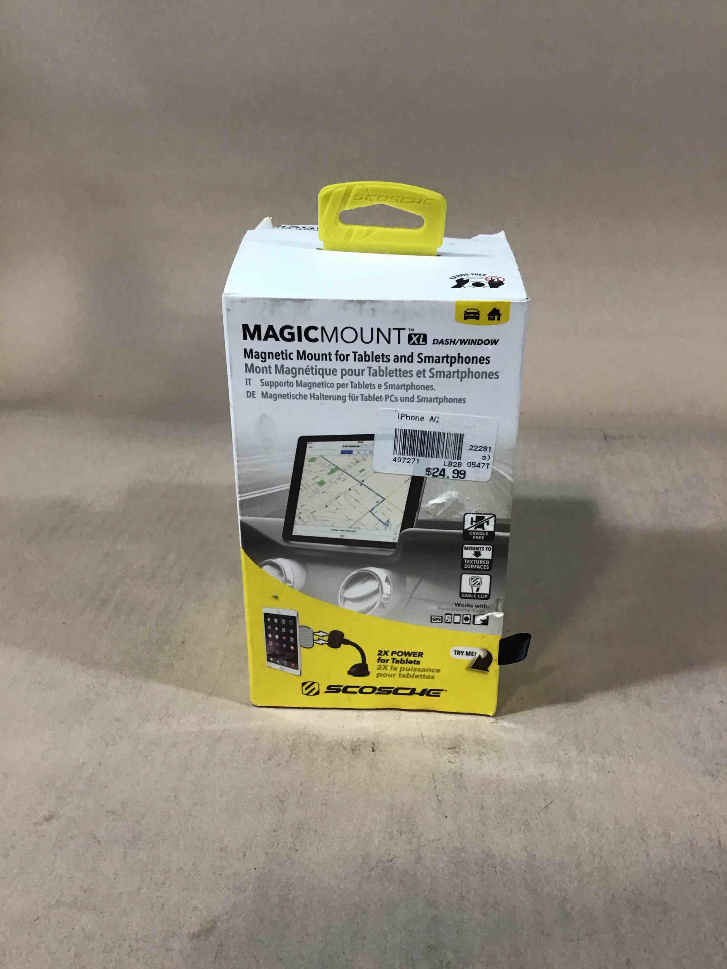 Condition photo showing Good Condition for scosche tablet magic mount - black (magthd2i)