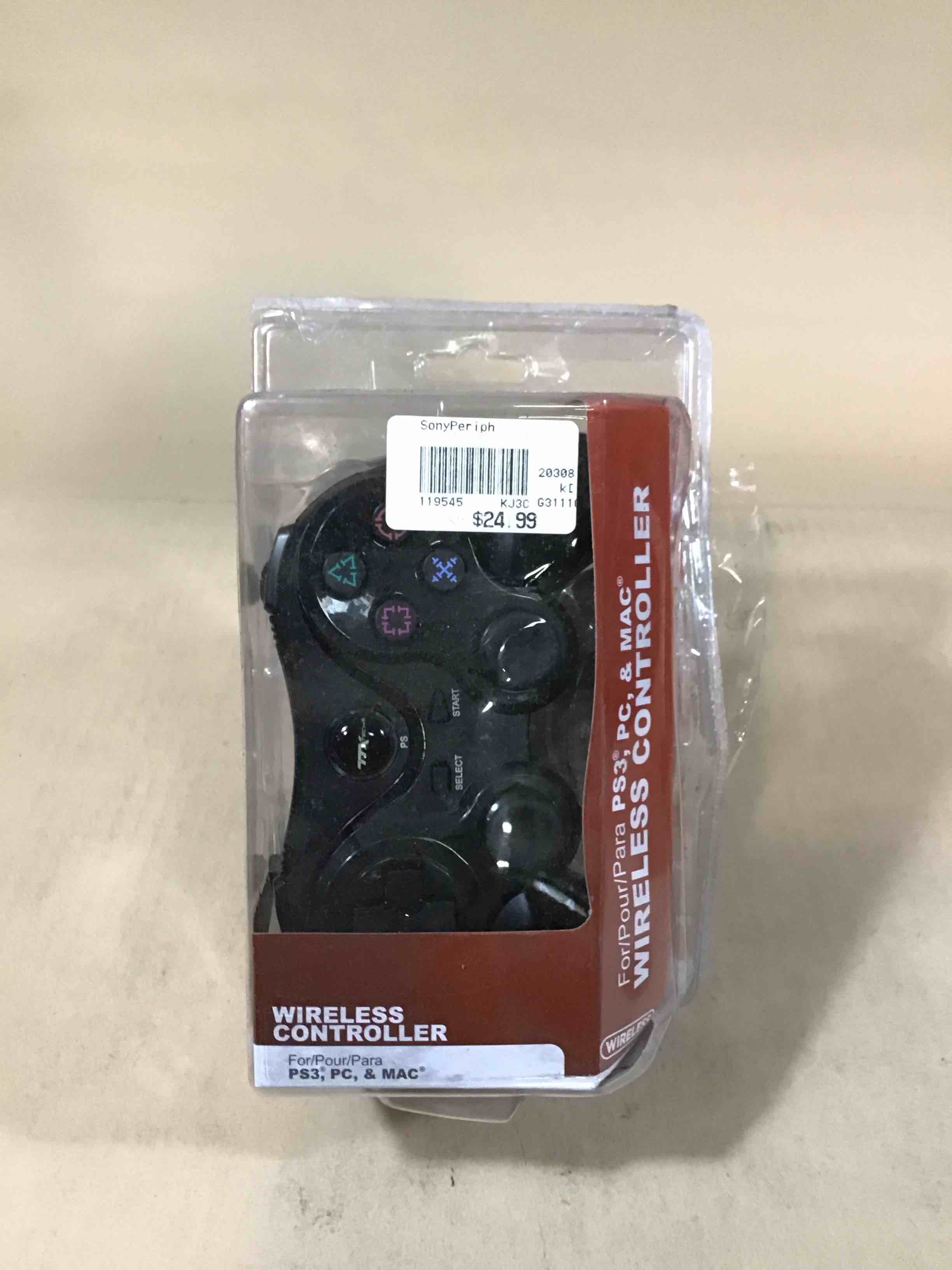 Condition photo showing Good Condition for ps3/pc black usb wired controller ttx tech