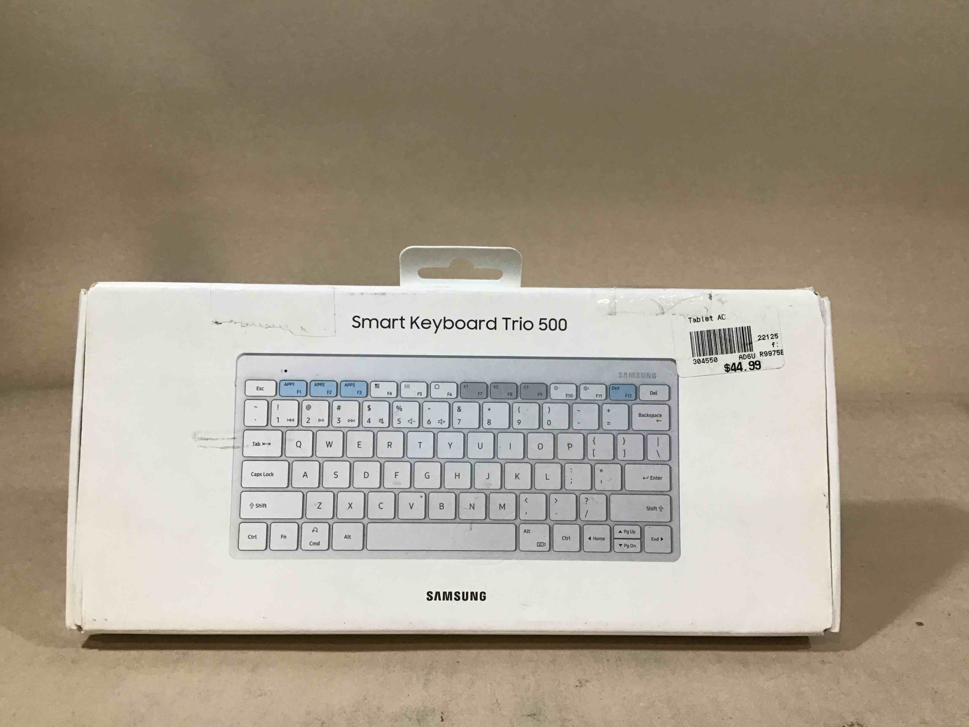 Condition photo showing Good Condition for samsung bluetooth smart keyboard trio 500 - white (ej-b3400uwegus)