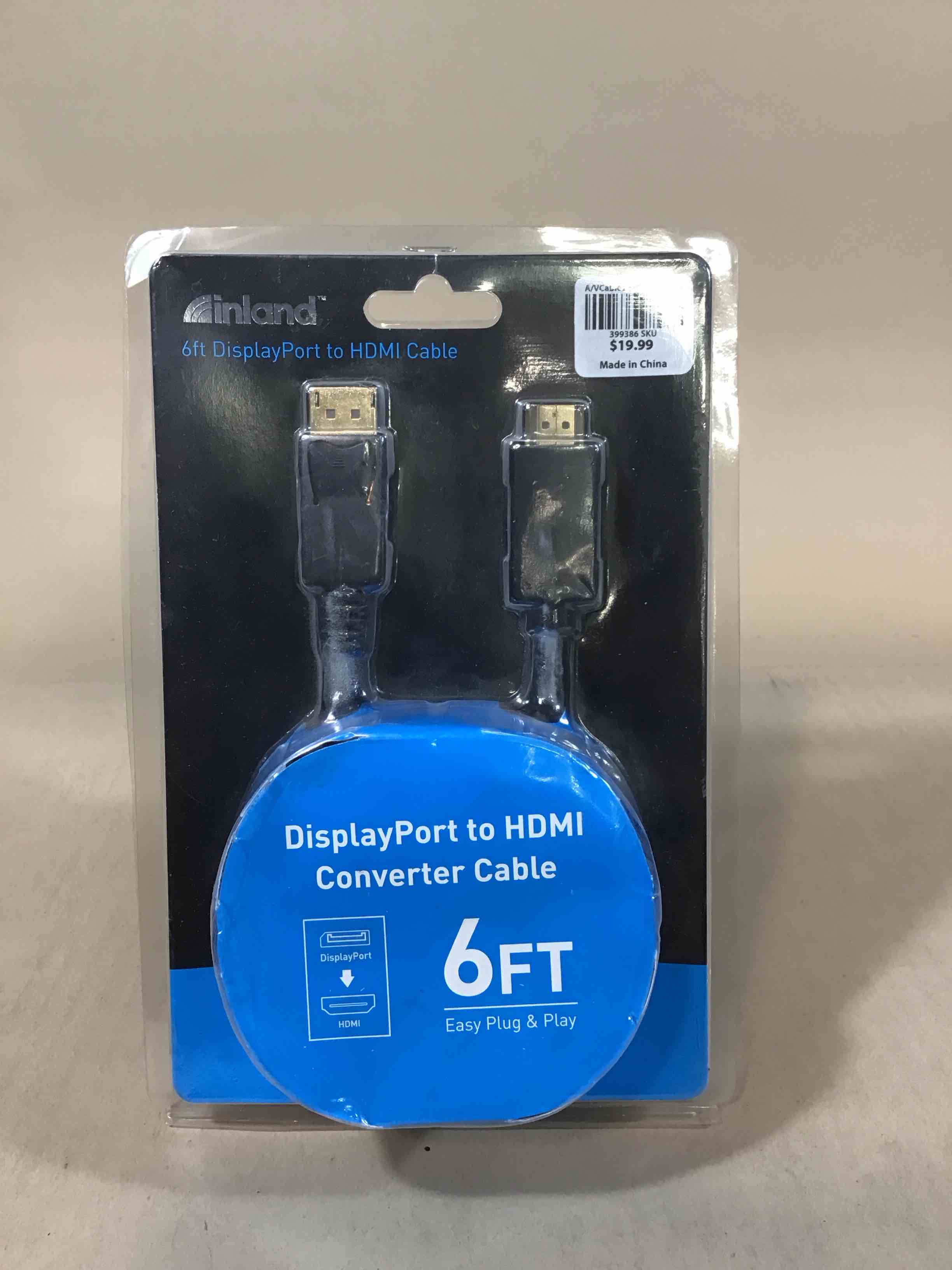 Condition photo showing Good Condition for 6ft display port to hdmi converter cable (2m) dph12m-6ft hdcp