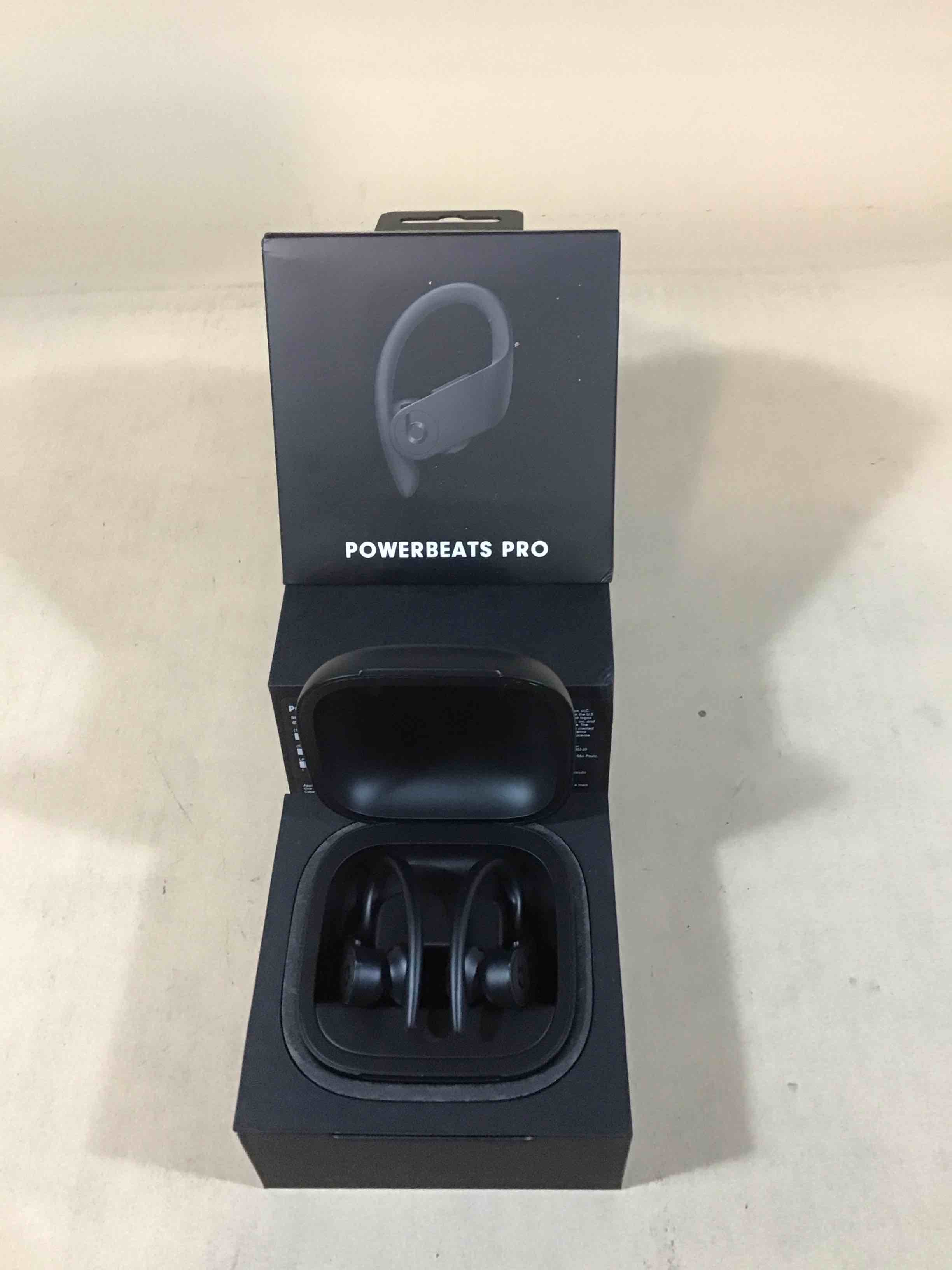 Condition photo showing Good Condition for beats powerbeats pro wireless earbuds - apple h1 headphone chip, class 1 bluetooth headphones, 9 hours of listening time, sweat resistant, built-in microphone - black (b07r5qd598)