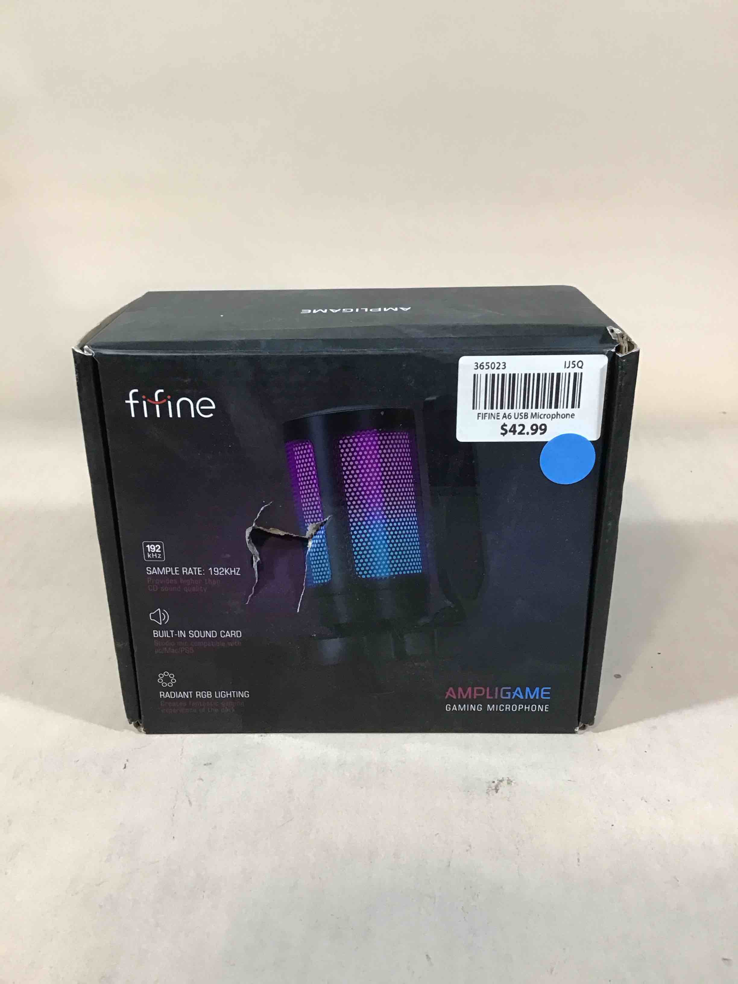 Condition photo showing Good Condition for fifine ampligame gaming microphone
