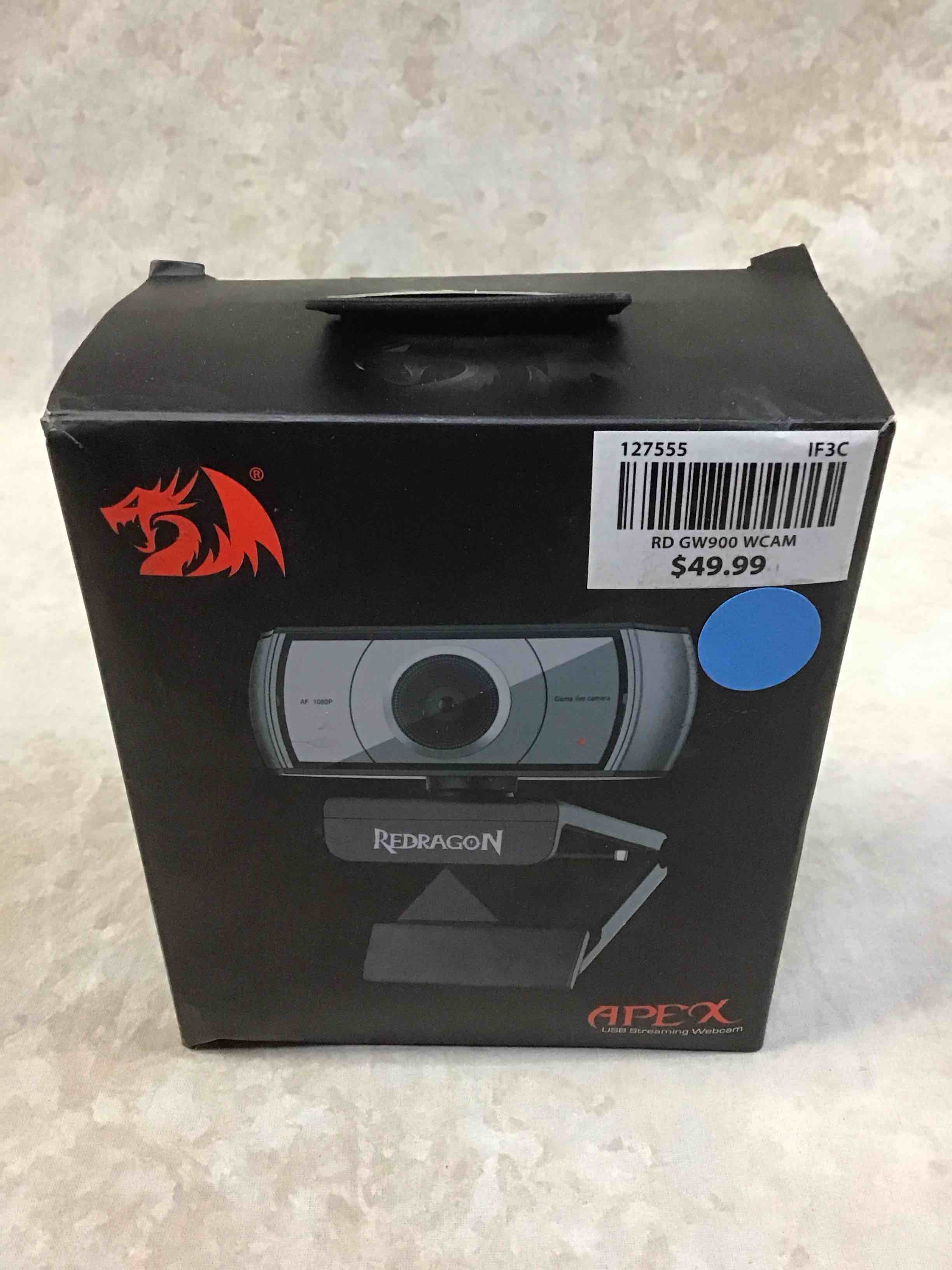 Condition photo showing Good Condition for redragon apex usb streaming webcam