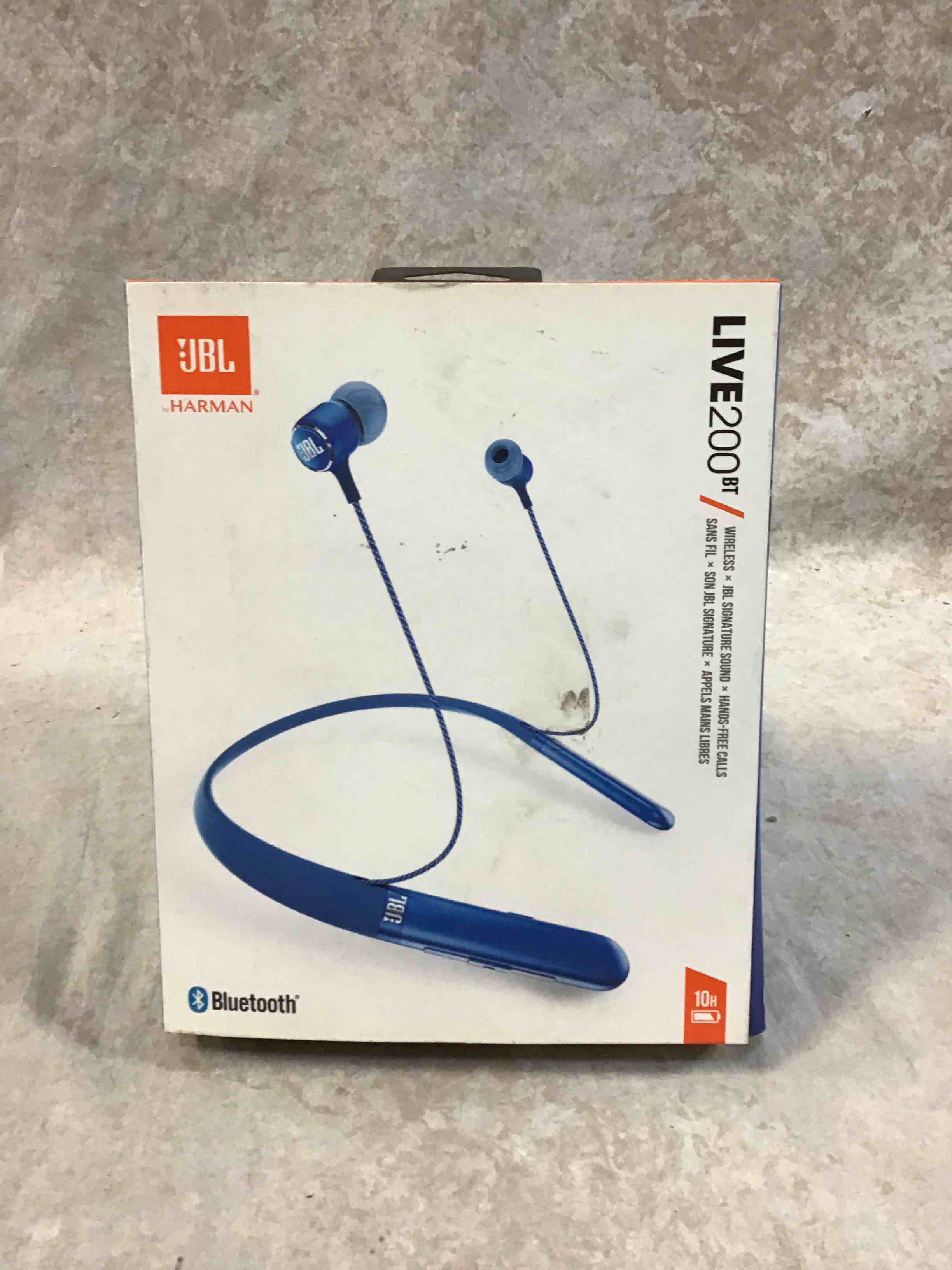 Condition photo showing Good Condition for jbl live 200bt wireless in-ear neckband headphones