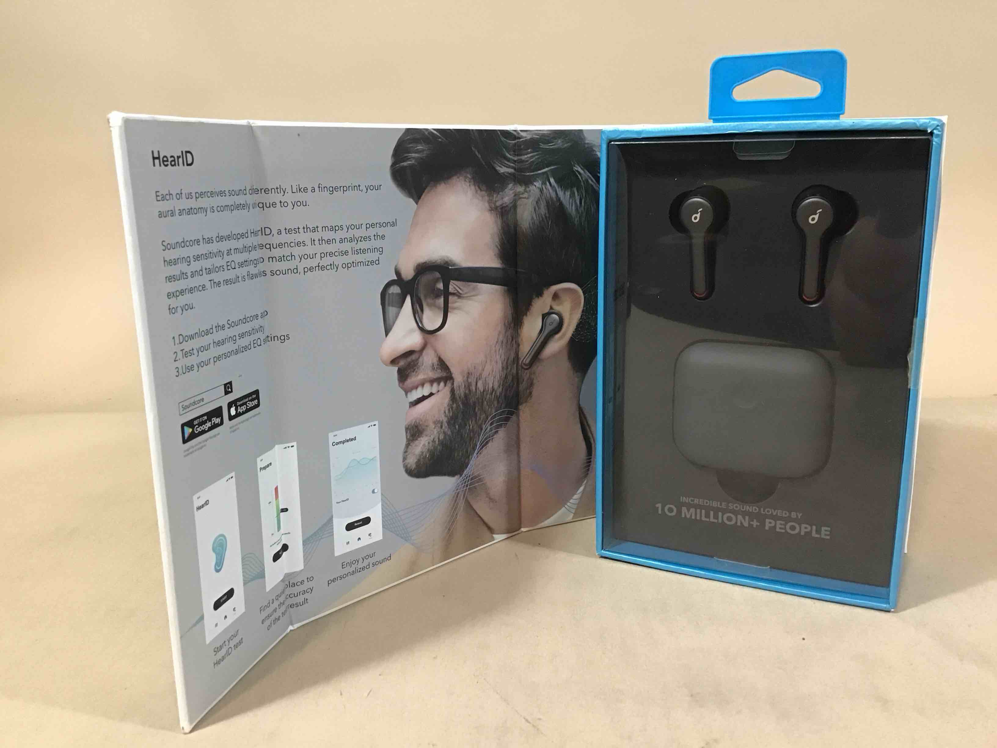 Condition photo showing Good Condition for soundcore - by anker liberty air 2 earbuds true wireless in-ear headphones - black