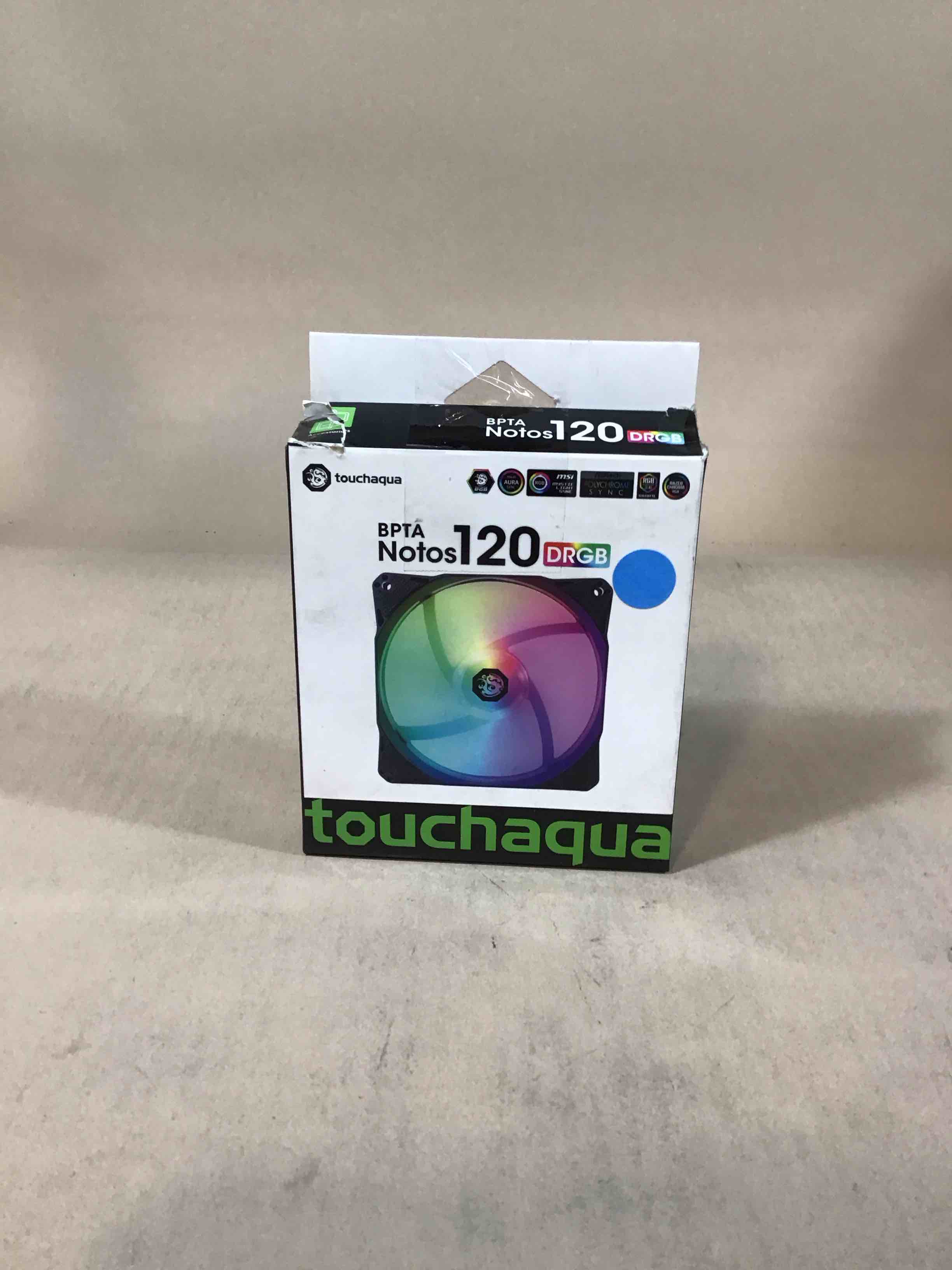 Condition photo showing Good Condition for bitspower notos 120mm case fan, drgb computer fan pwm pc cooling fan led high airflow 5v 3-pin addressable rgb 1800 rpm (1 pack)