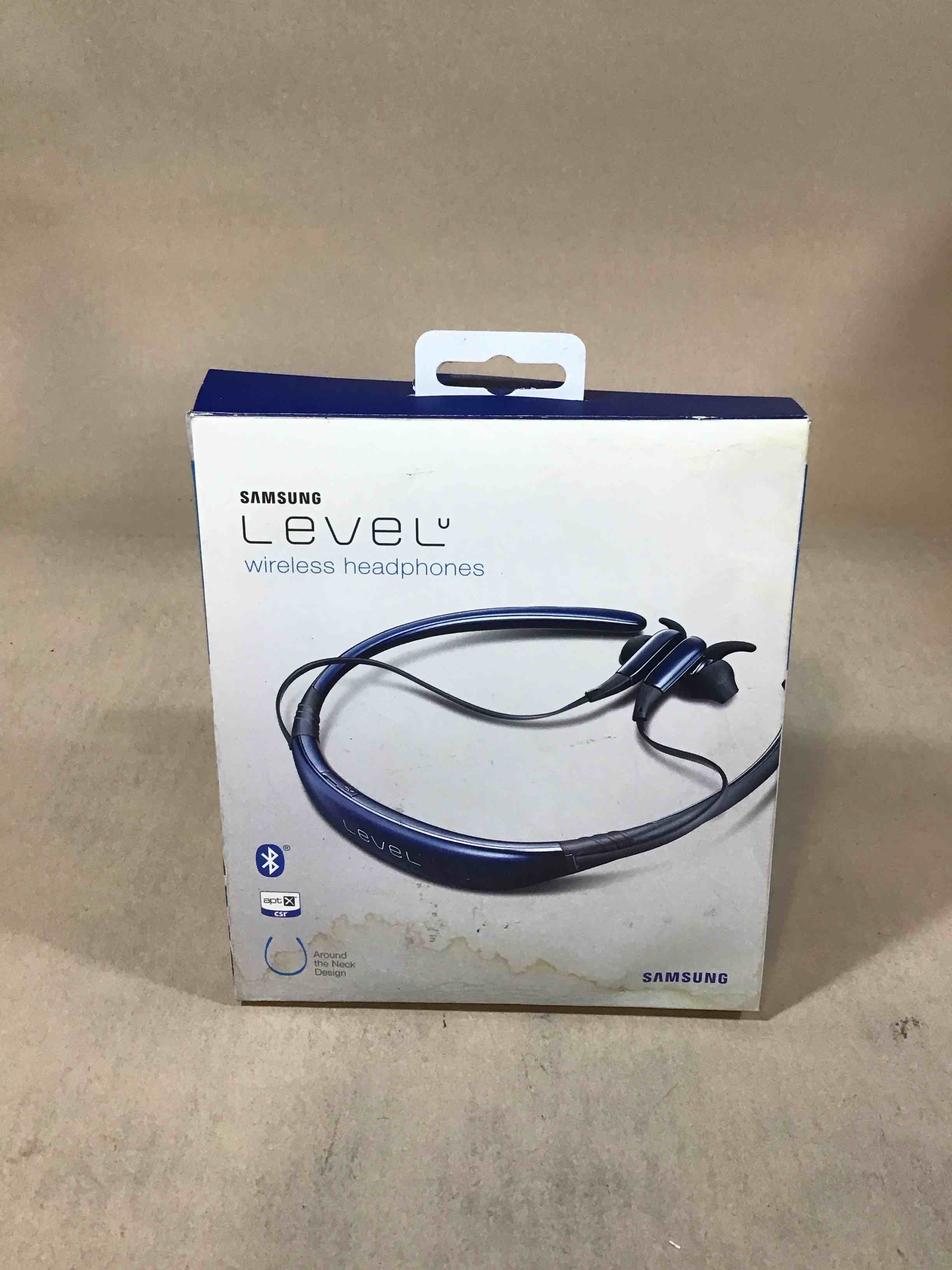 Condition photo showing Good Condition for samsung level u bluetooth wireless in-ear headphones - black sapphire
