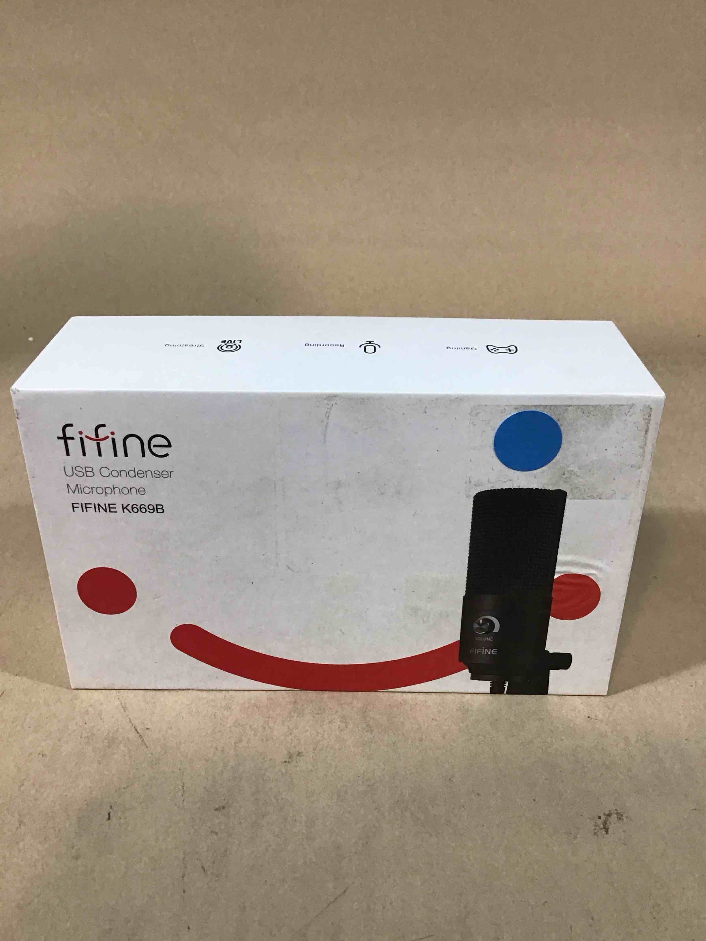 Condition photo showing Good Condition for fifine k669b usb condenser microphone