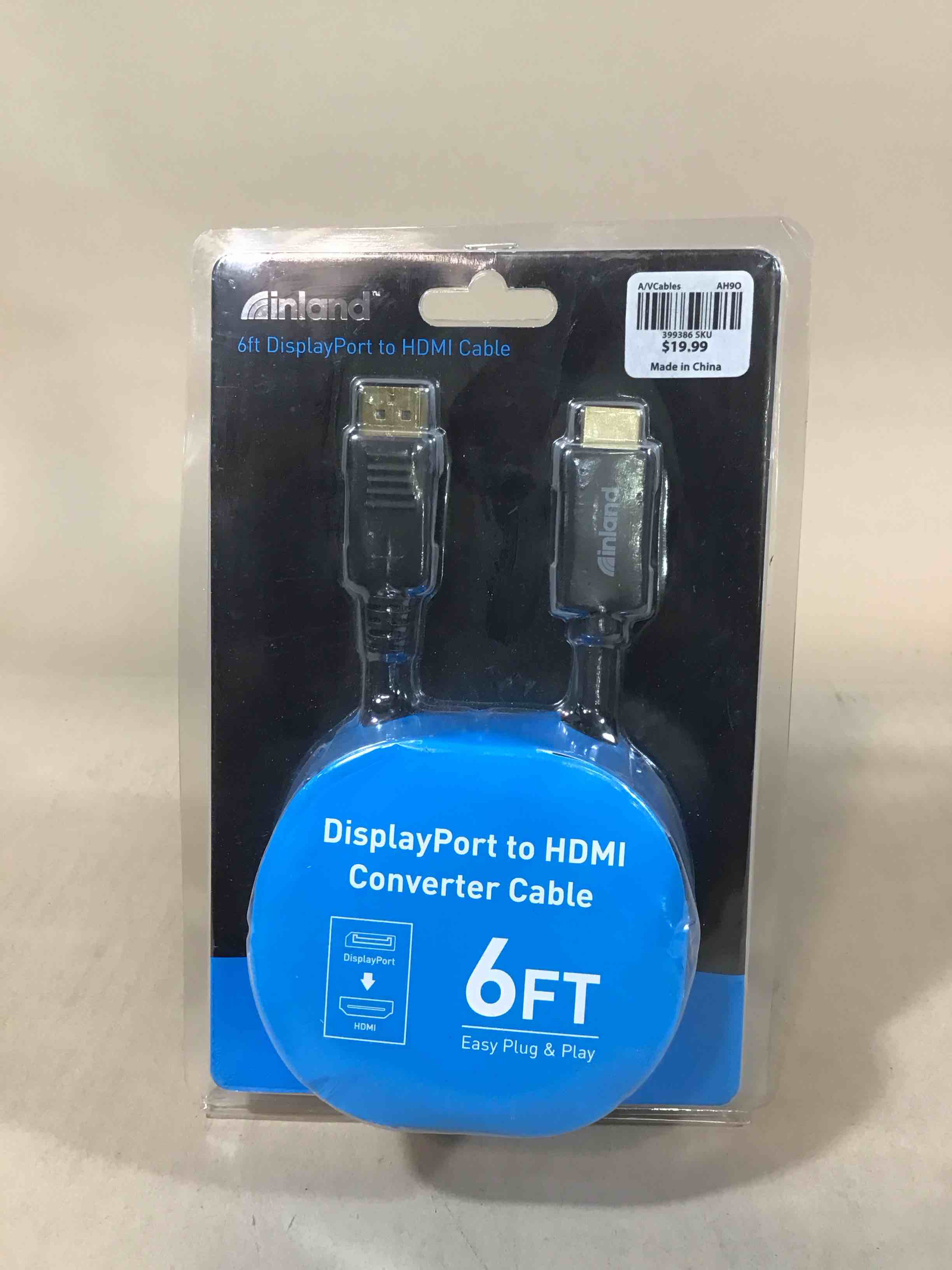Condition photo showing New/Like New for 6ft display port to hdmi converter cable (2m) dph12m-6ft hdcp