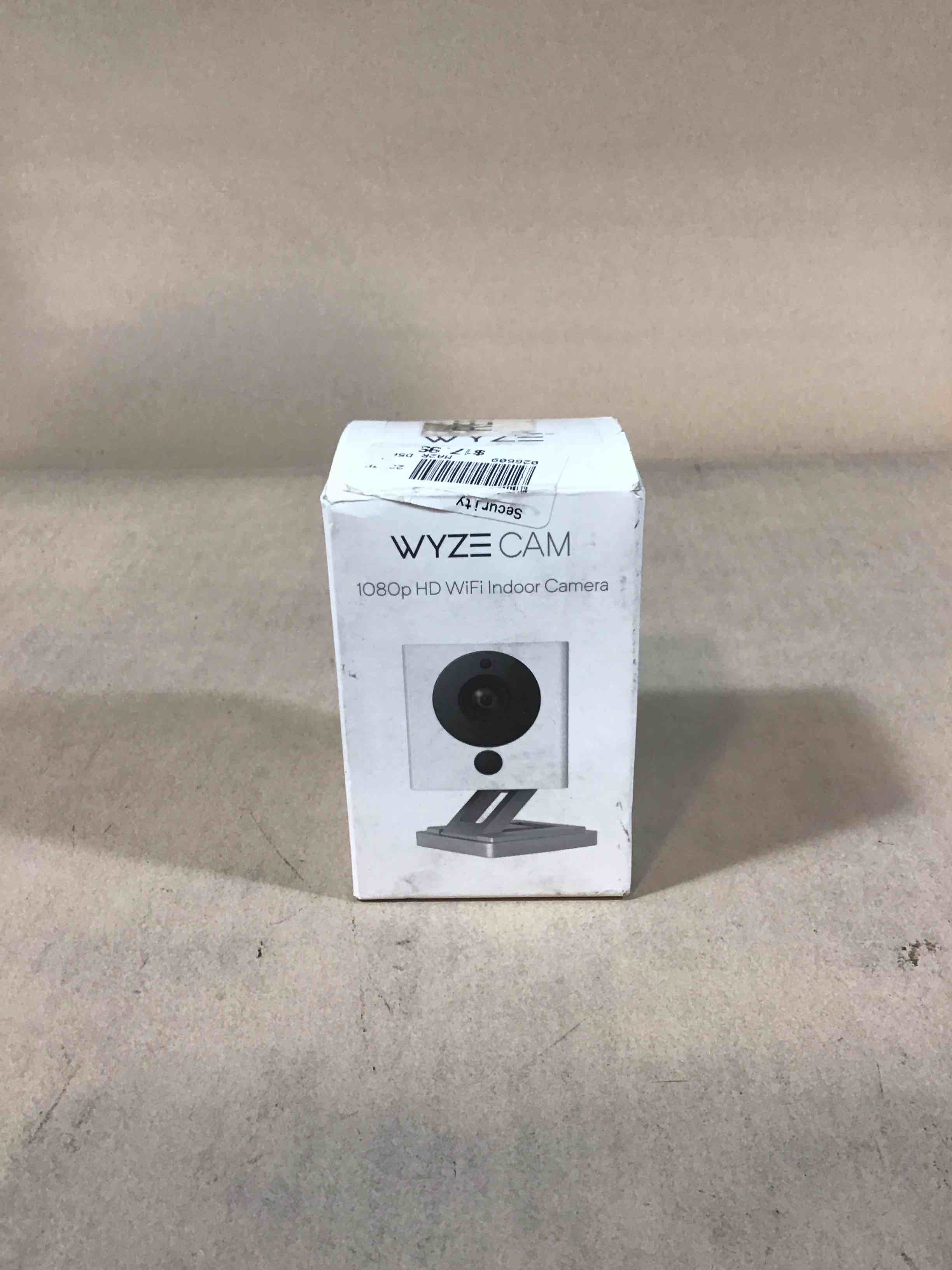 Condition photo showing Good Condition for wyze cam 1080p hd indoor wireless smart home security camera with night vision, 2-way audio, works with alexa & the google assistant, one pack, white