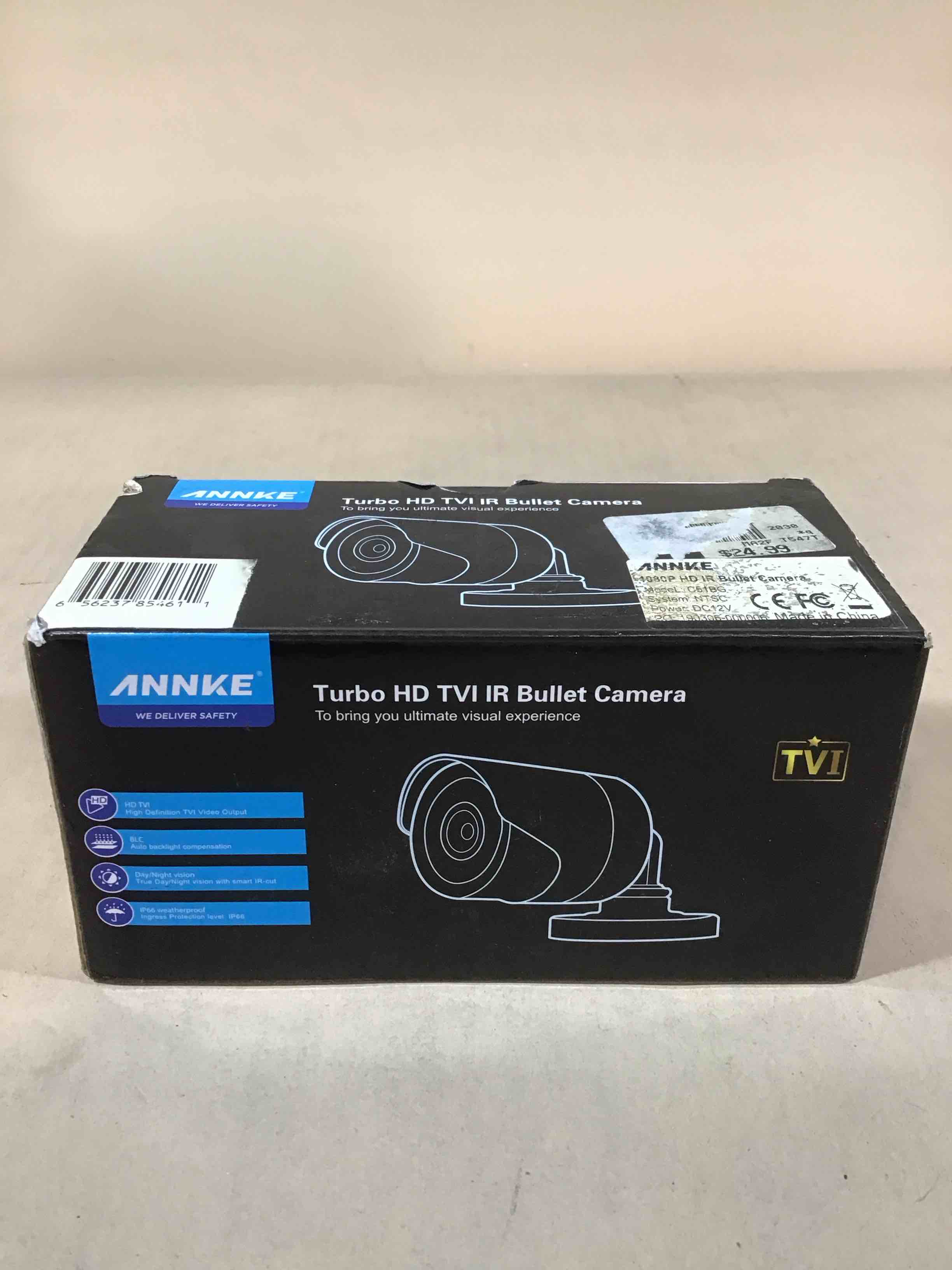 Annke 1080p Cctv Home Surveillance Bullet Camera, Security Camera With Ip66 Weat