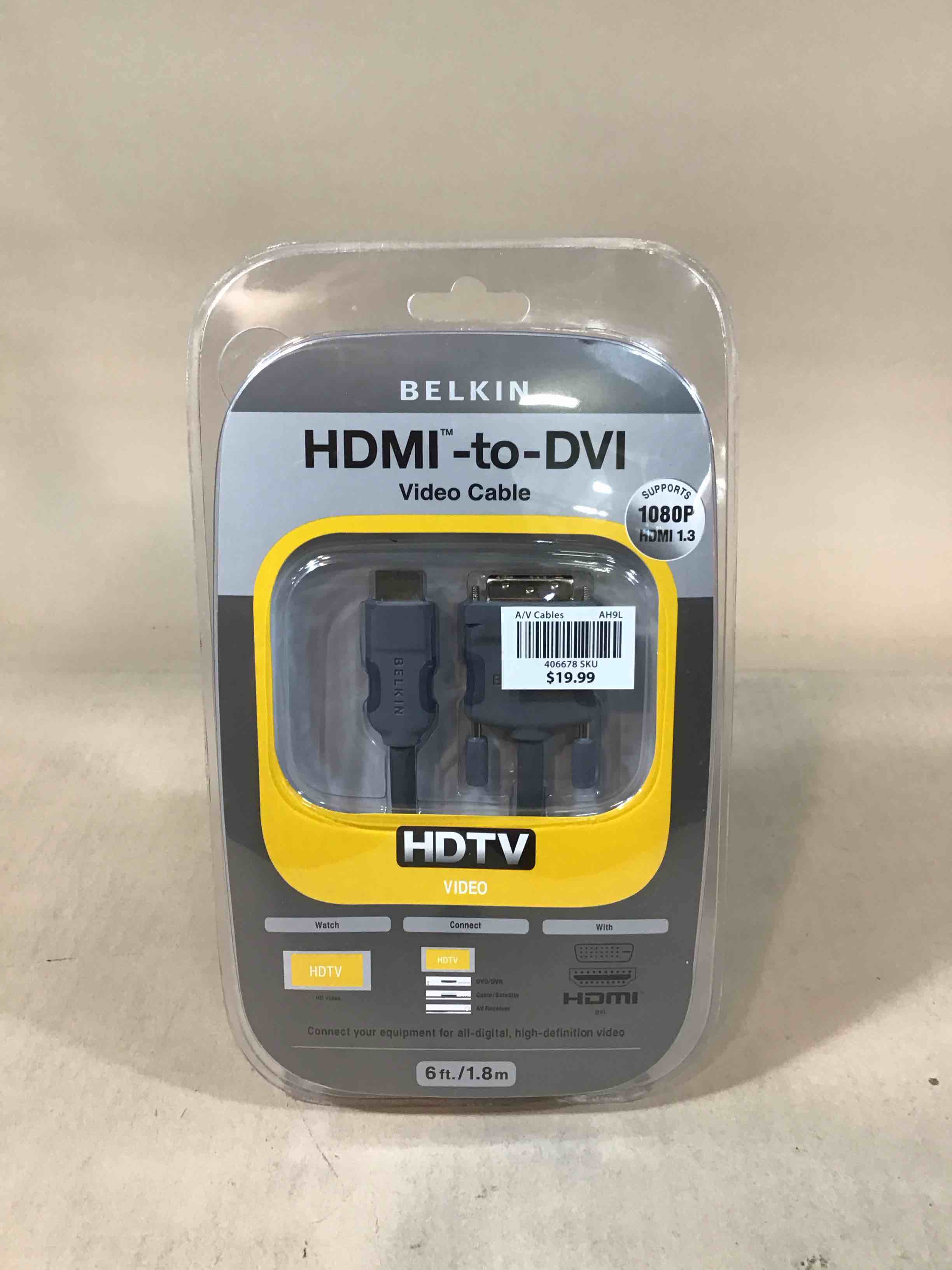 Belkin HDMi to DVI-D Cable