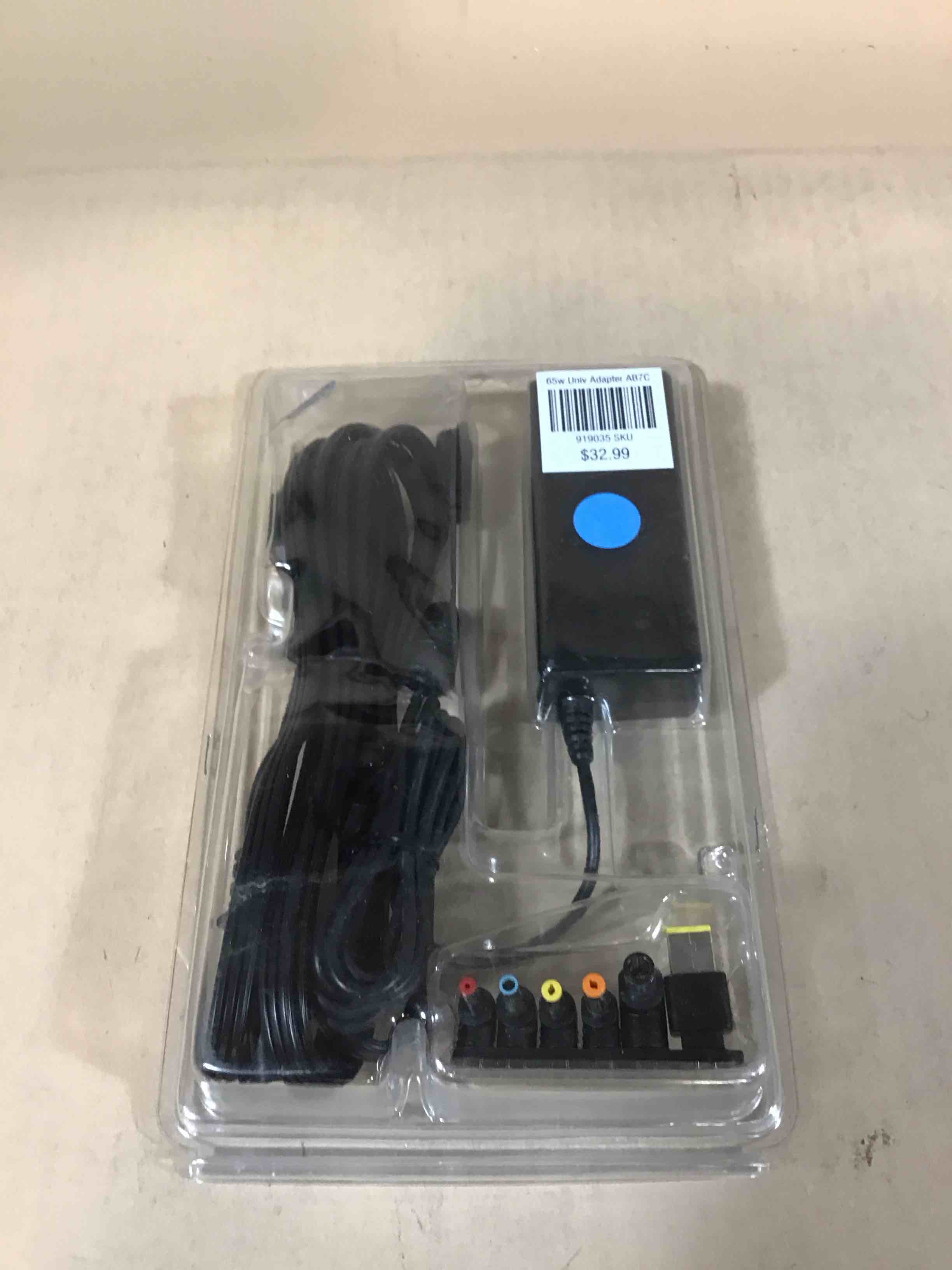 Inland 65W Universal Laptop Adapter 