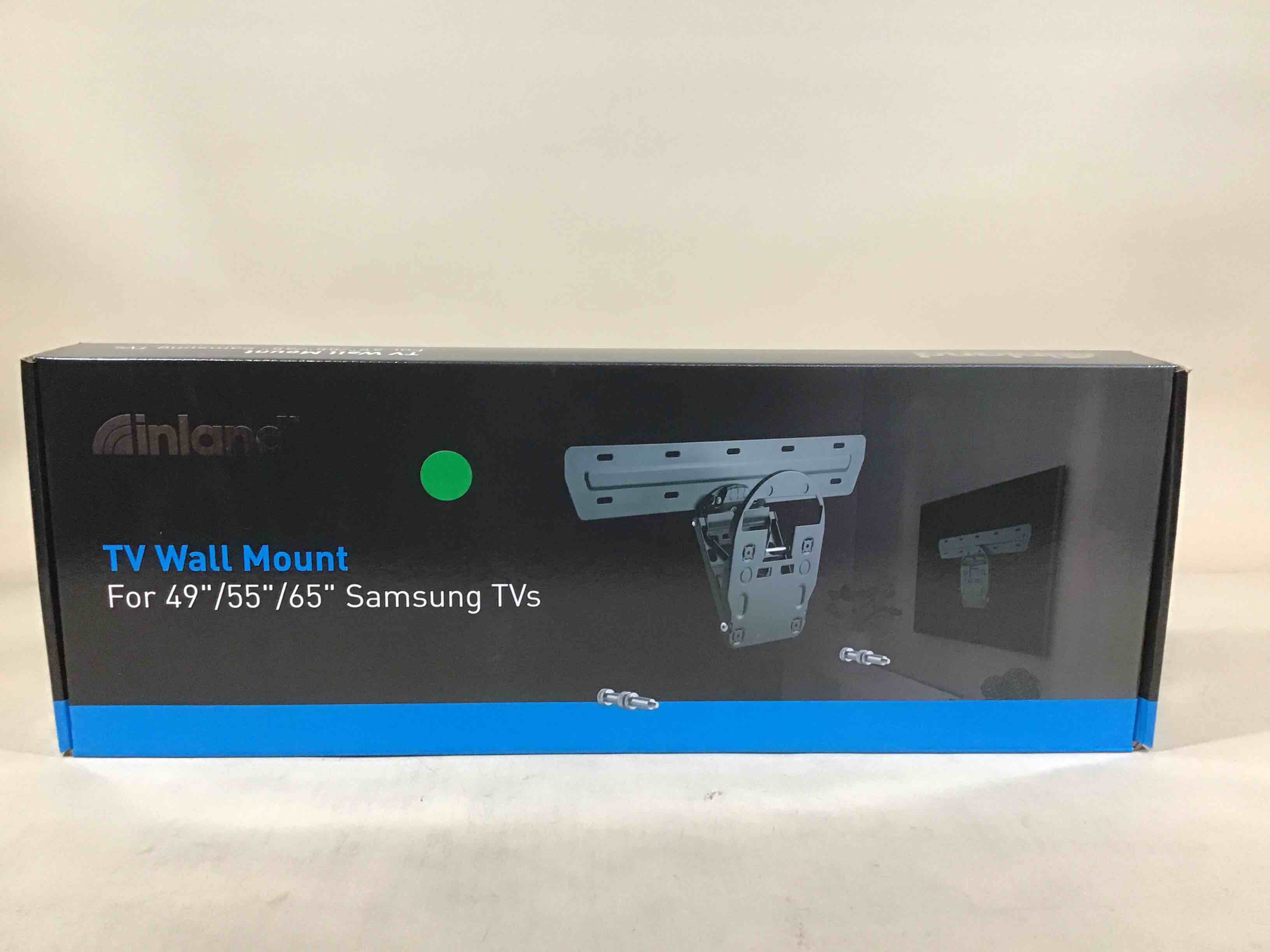 Inland TV Wall Mount For 49”/55”/65” Samsung TVs 