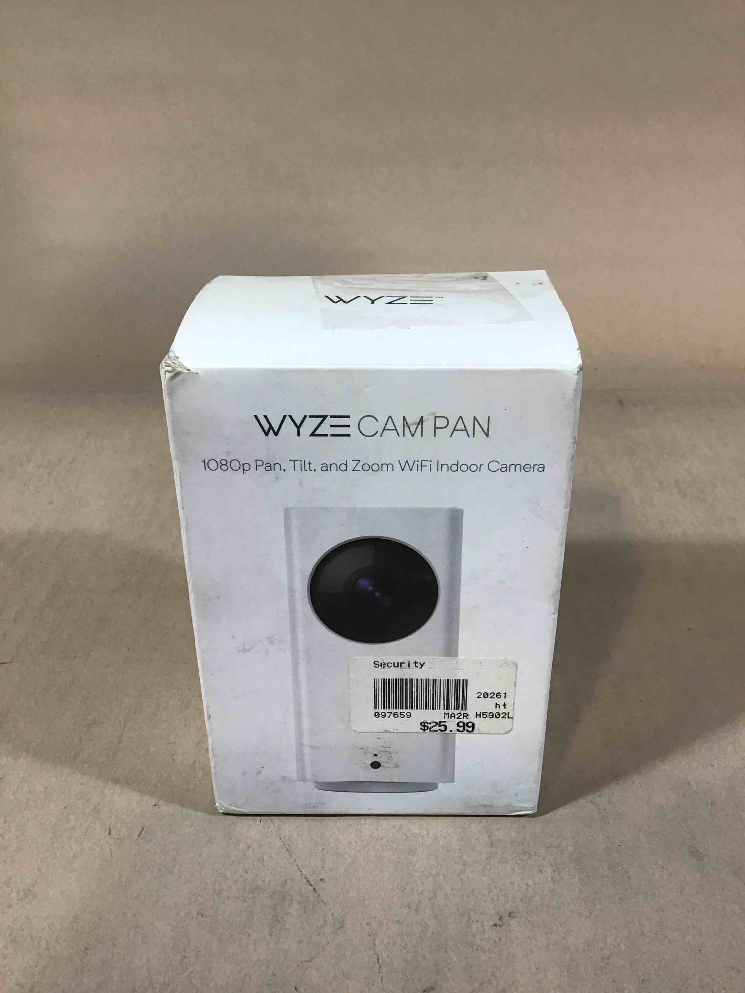 Wyze Cam Pan 1080p Pan/Tilt/Zoom WiFi Indoor Smart Home Security Camera with Night Vision  2-Way Audio