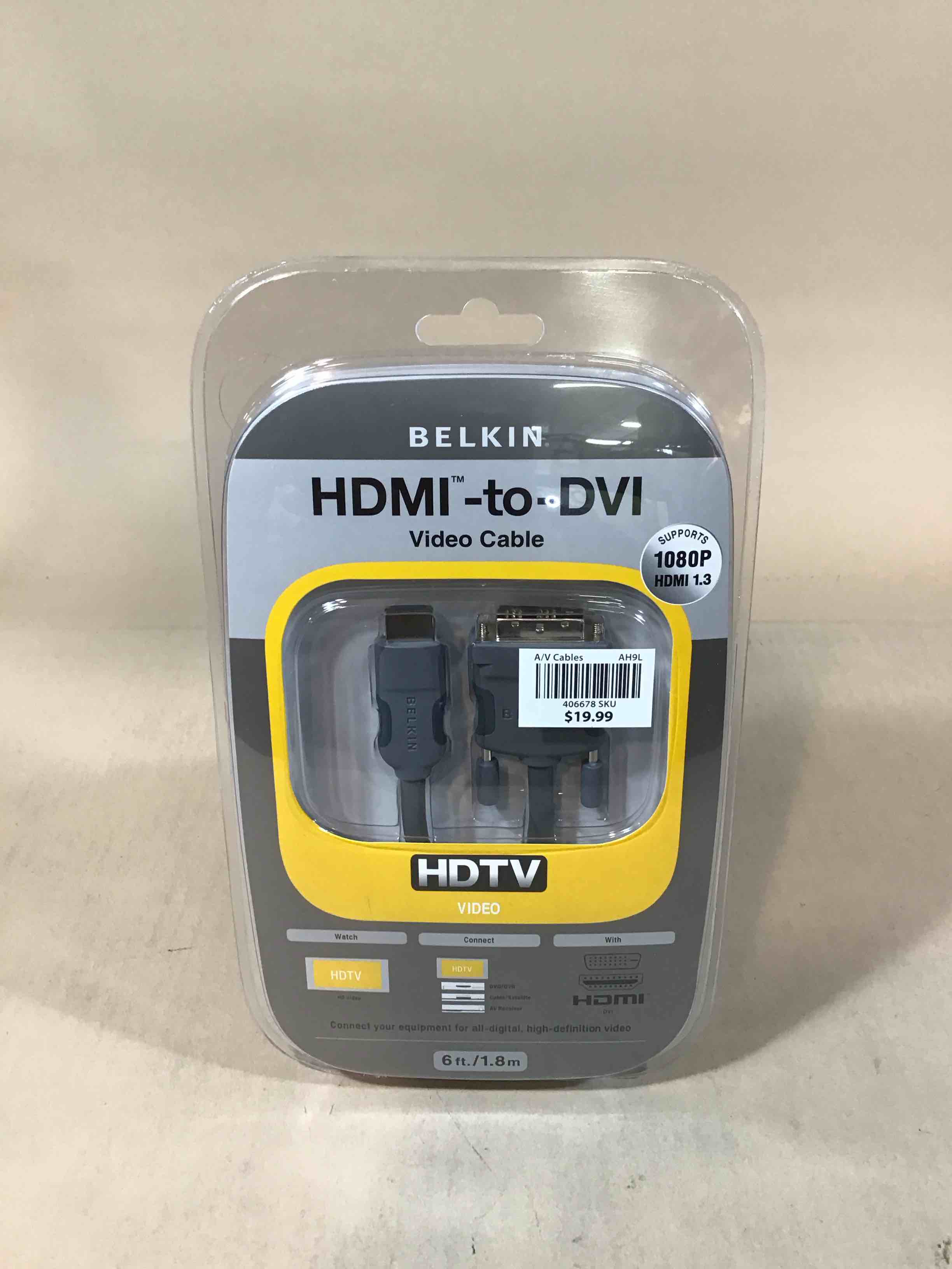 Belkin HDMi to DVI-D Cable