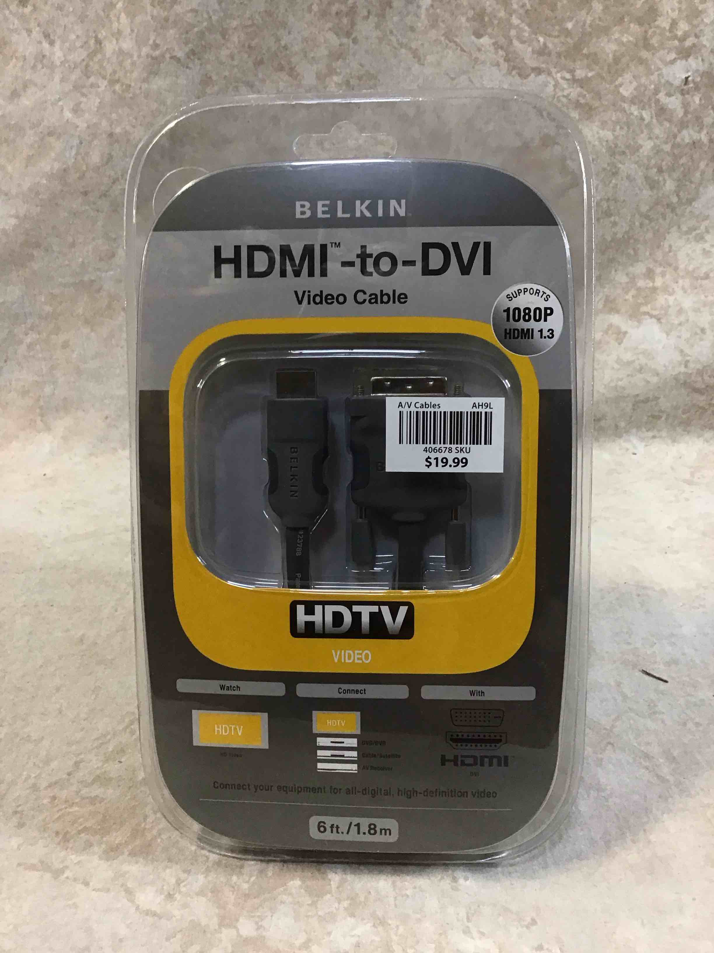 Belkin HDMi to DVI-D Cable