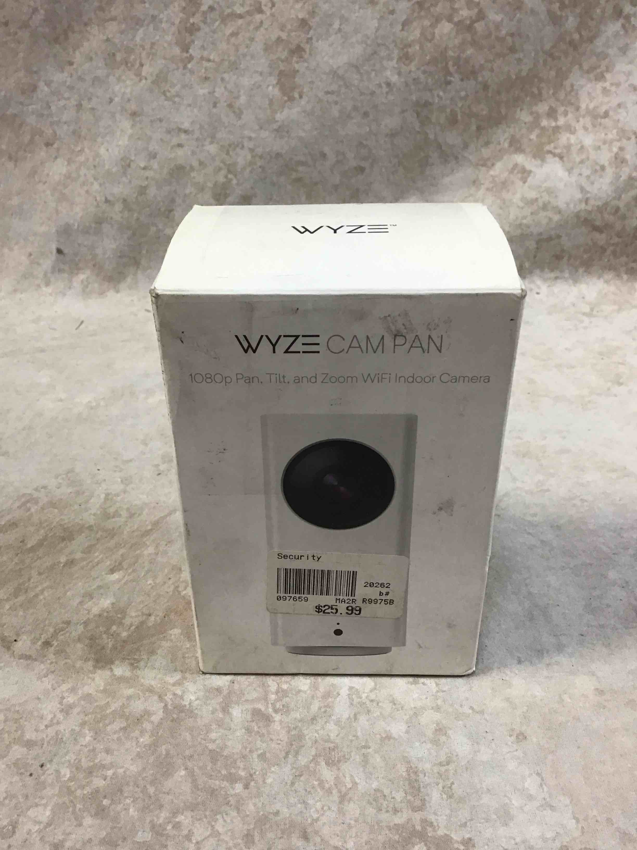 Wyze Cam Pan 1080p Pan/Tilt/Zoom WiFi Indoor Smart Home Security Camera with Night Vision 2-Way Audio