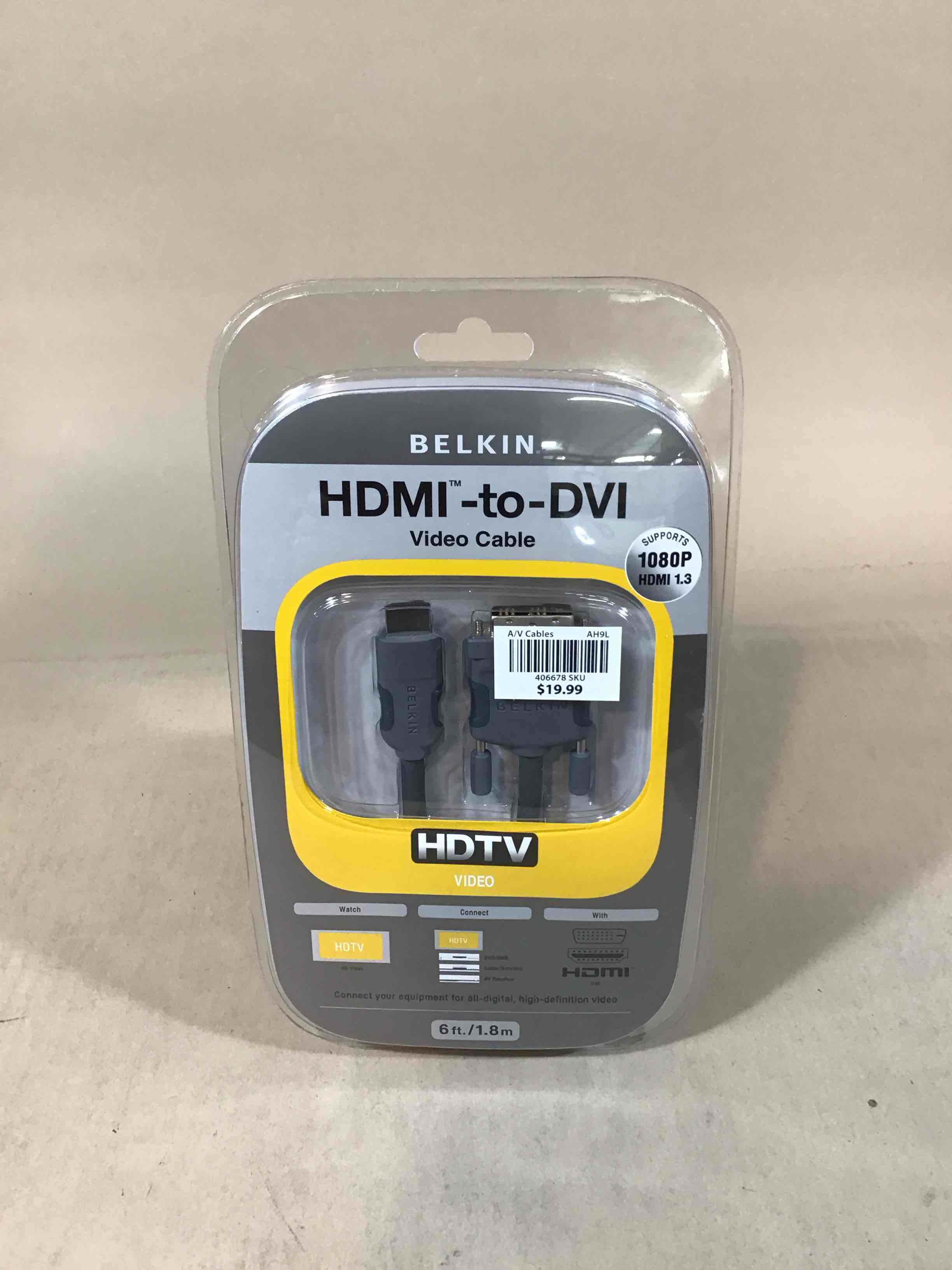 Belkin HDMi to DVI-D Cable