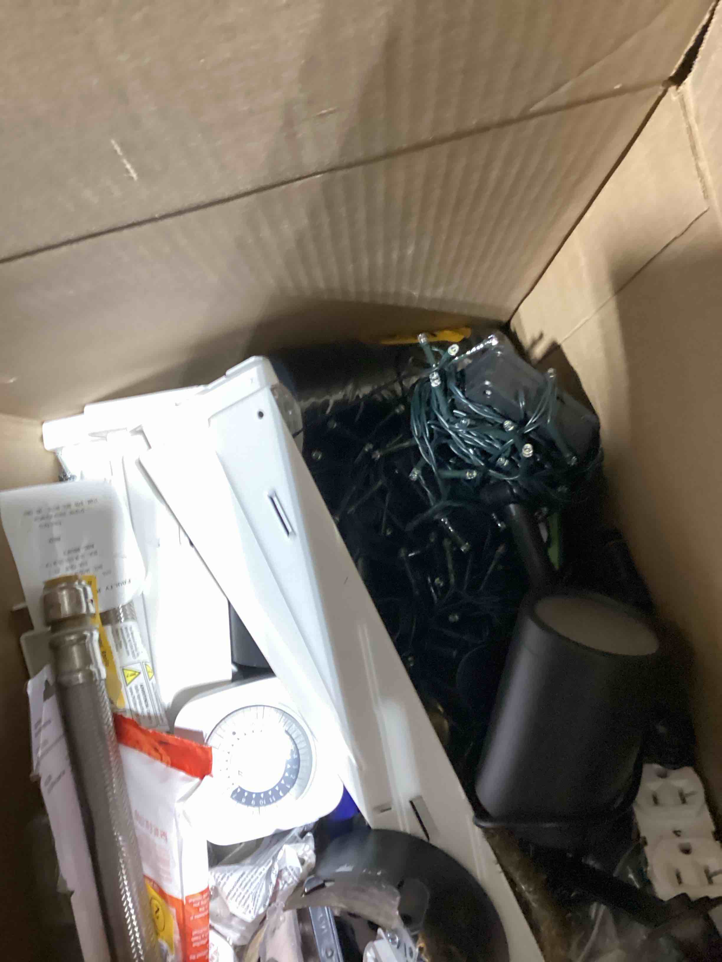 Condition photo showing As Is for misc warehouse tools