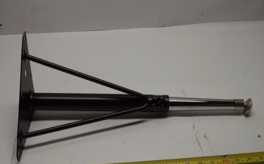 one bent! qty = 3: 20 inch tapered metal table legs xu-leg-long-gg 847254016711