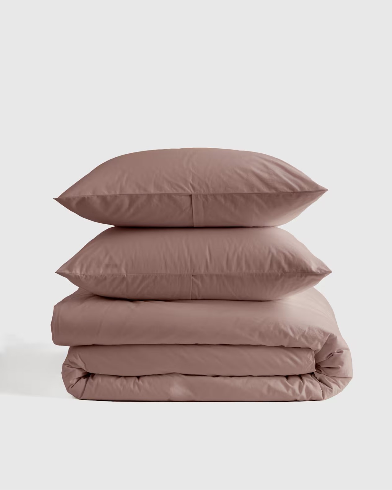 organic brushed cotton duvet cover set
