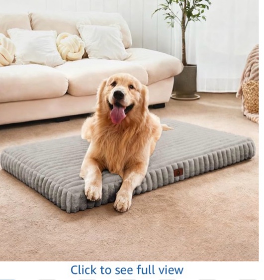 Cozila Dog Beds for Extra Large Sized Dog, Orthopedic Pet Bed with Waterproof Lining, Soft Short Plu