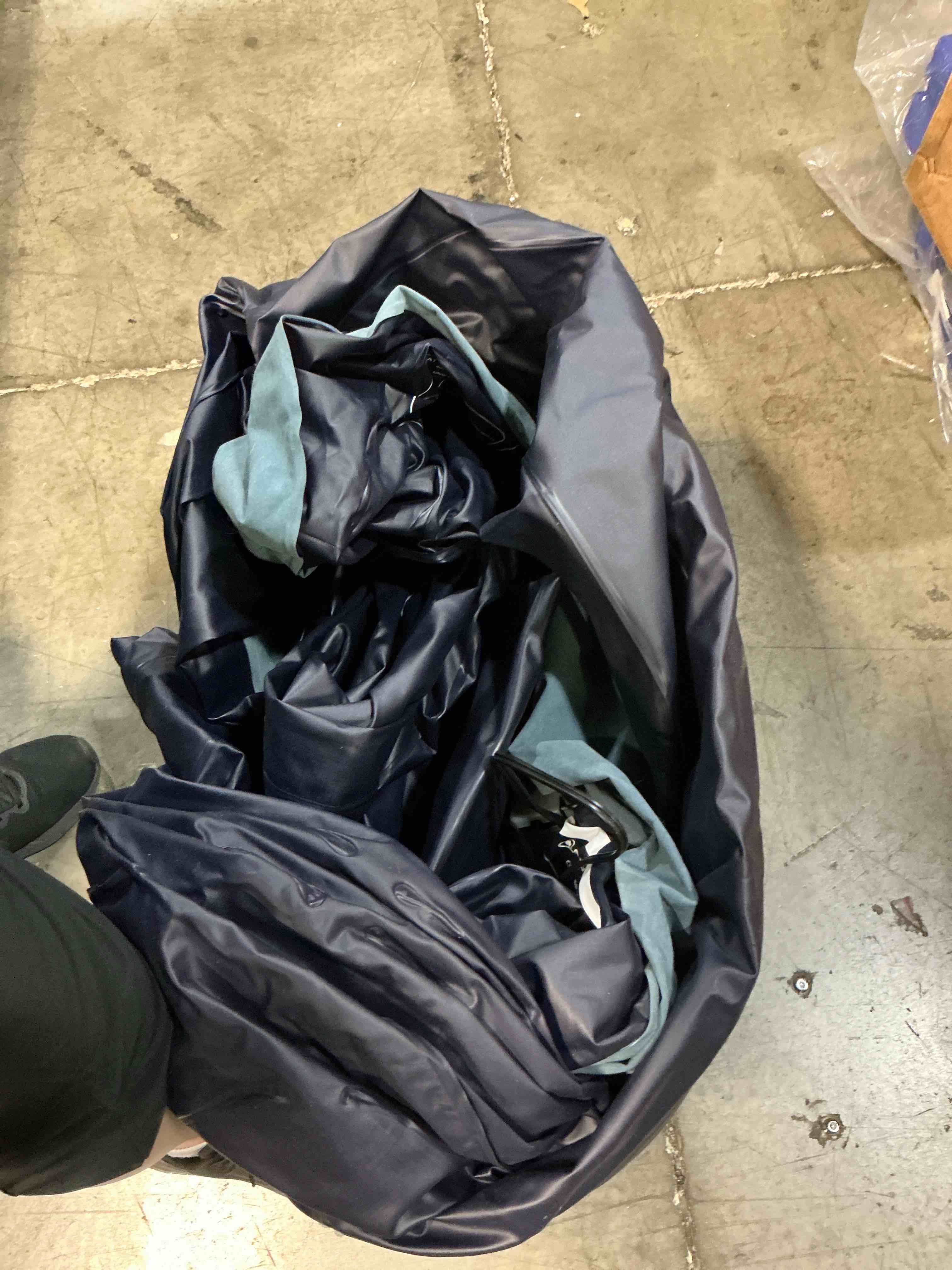 Condition photo showing As Is for air mattress, size unknown 