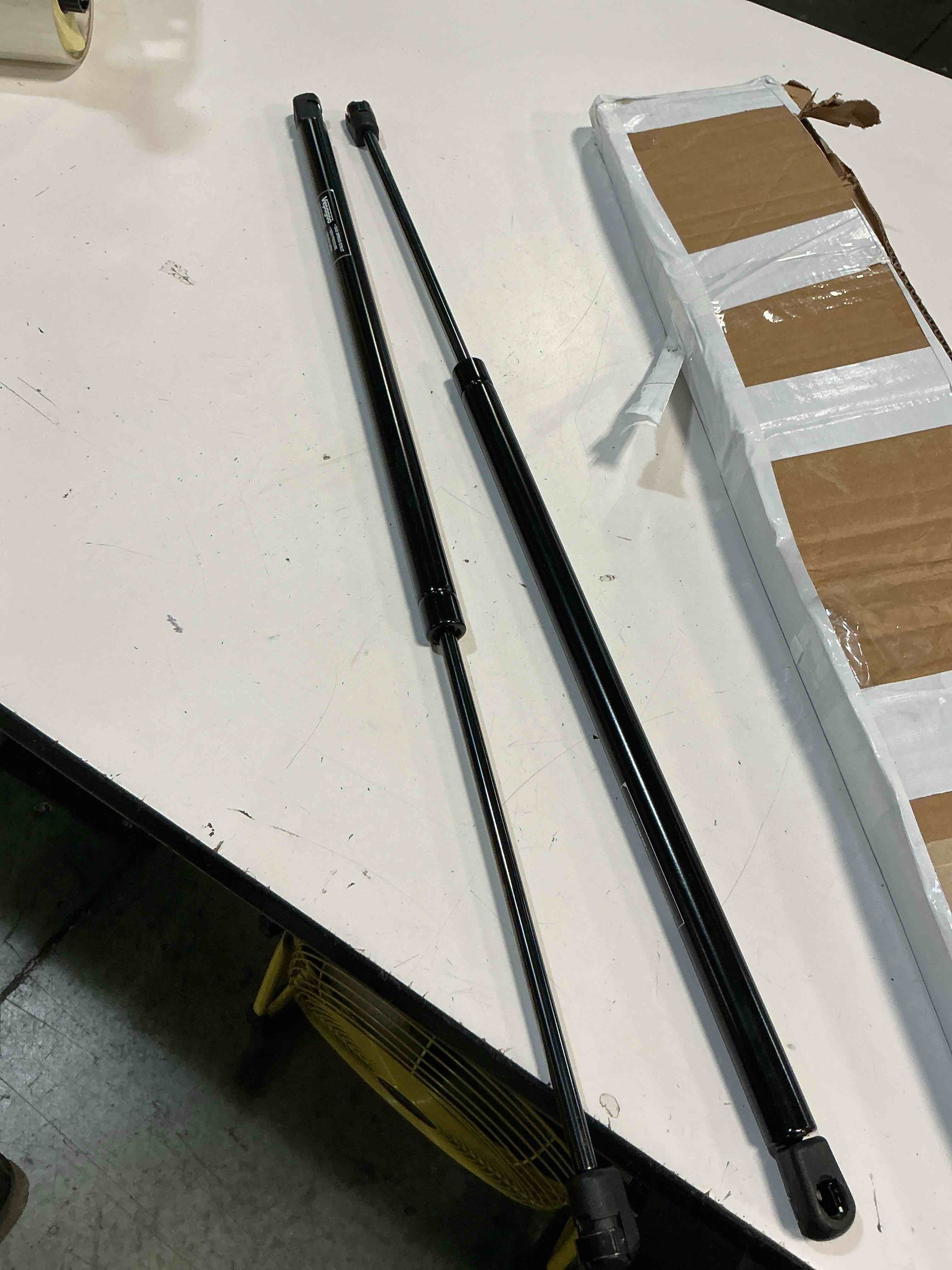 Condition photo showing As Is for vepagoo 6140 rear hatch struts for toyota sienna 2004-2010, liftgate shocks lift support for 2004-2005 toyota sienna xle limited