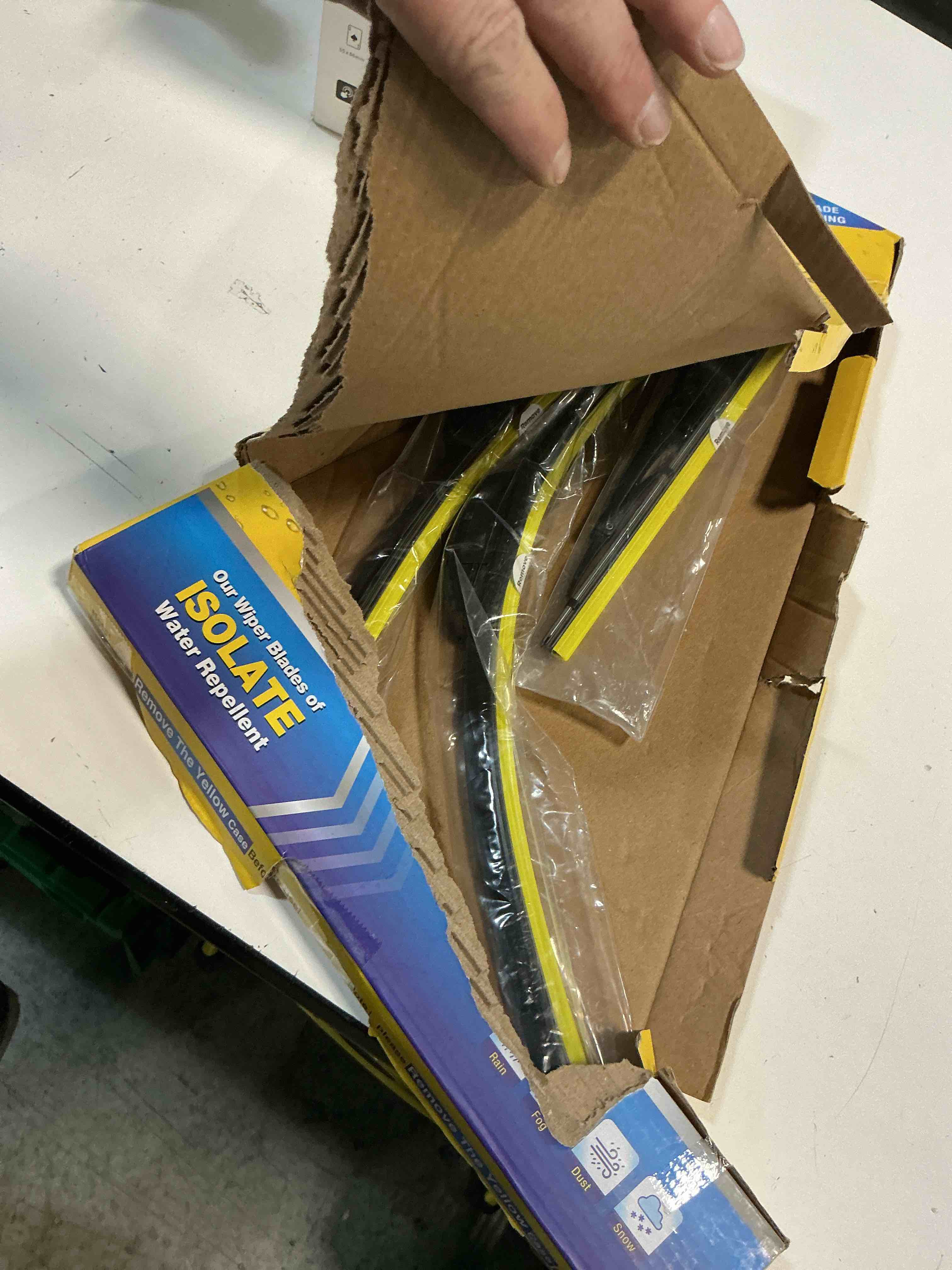 Condition photo showing New/Like New for 5 plus® windshield wipers replacement for chevy blazer 2023-2019,silicone water repellent wiper blades-24"/18"/12"(set of 3), oem fit, all-season, easy installation 24"+18"+12"(hook)