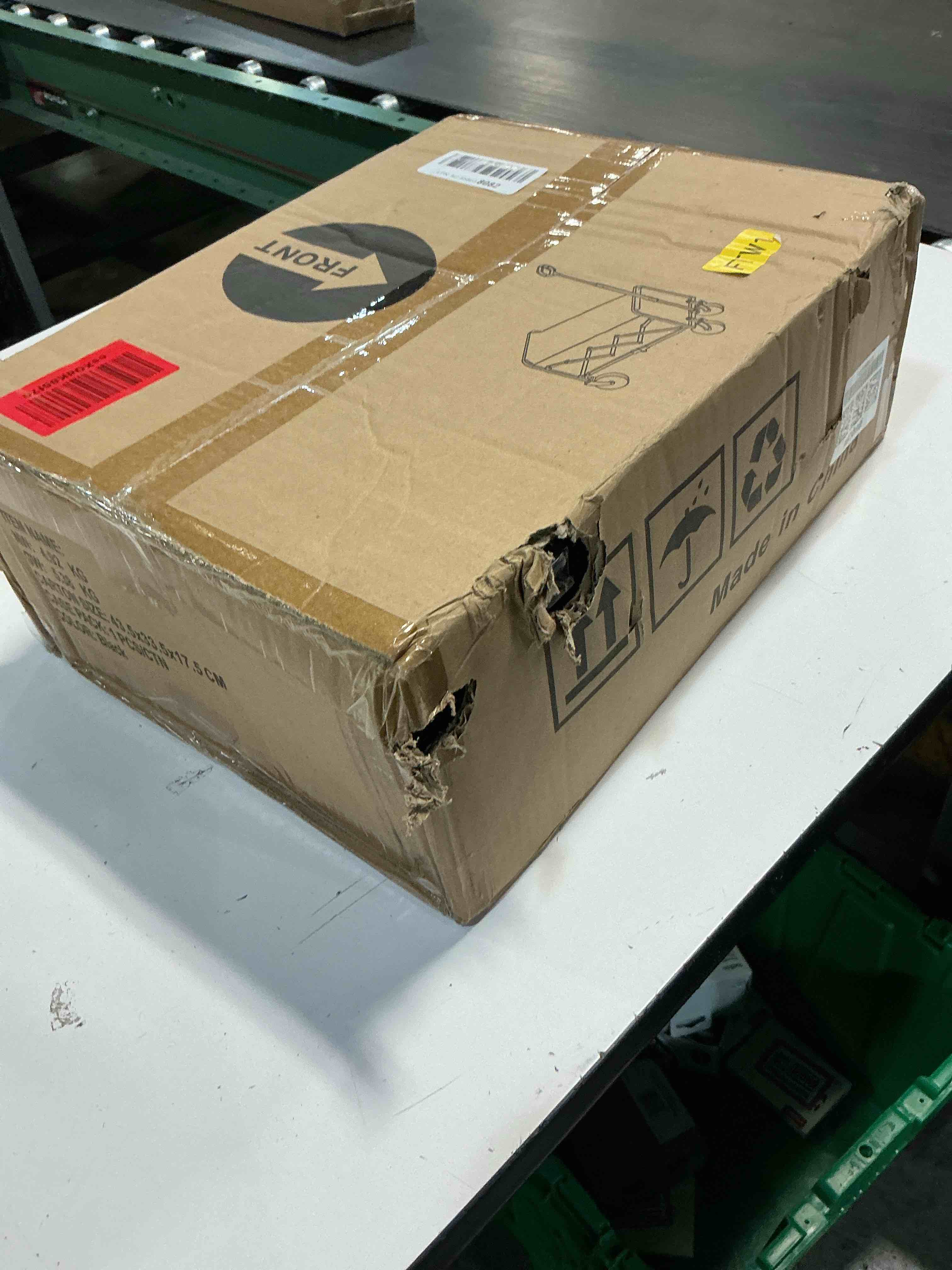 Condition photo showing New/Like New for wagons carts foldable - 360lbs collapsible wagon cart with wheels portable - folding wagon lightweight for camping, sports, travel, picnic, groceries, shopping jet black