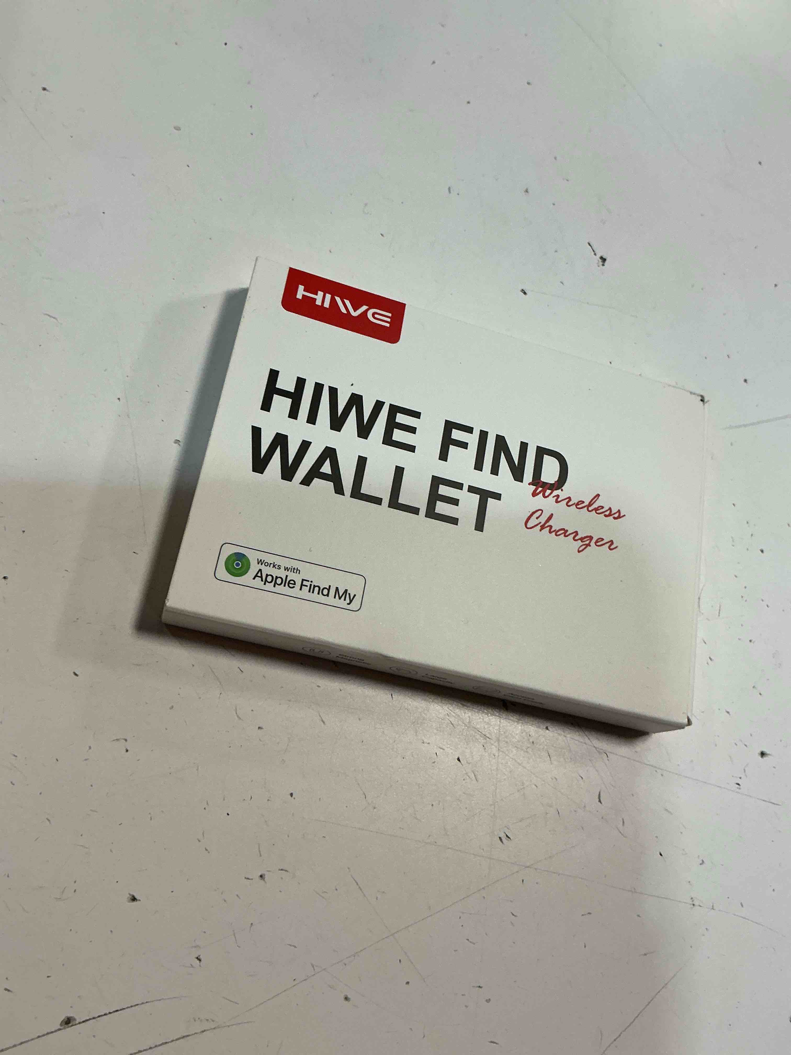 Condition photo showing New/Like New for hiwe for magsafe wallet with find my, anti-lost strongest magnetic wallet for iphone 17/16/15/14/13/12 series, 5 cards holder, leather rfid slim, white