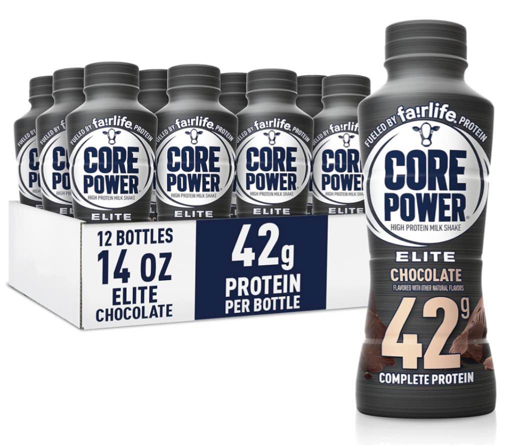 BBD: Nov 2026- Fairlife Core Power Elite 42g High Protein Milk Shakes, Ready to Drink for Workout Recovery, Chocolate, 14 Fl Oz (Pack of 12) (B01DDIRDZA)