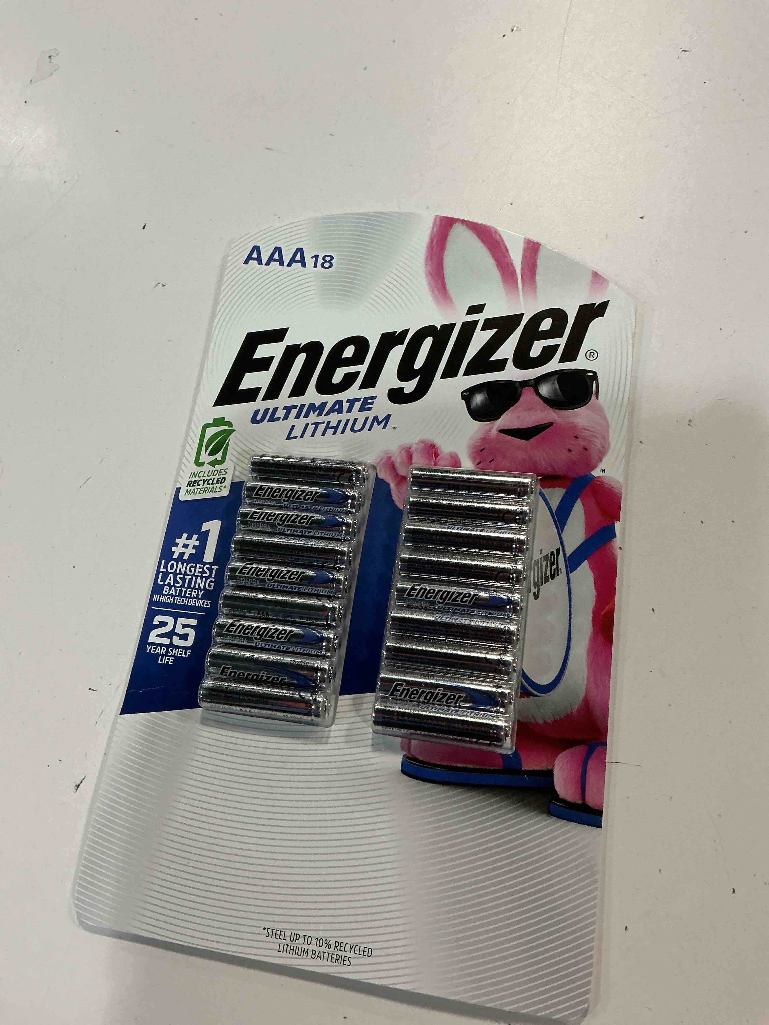 Condition photo showing New/Like New for energizer ultimate lithium aaa 18-pack