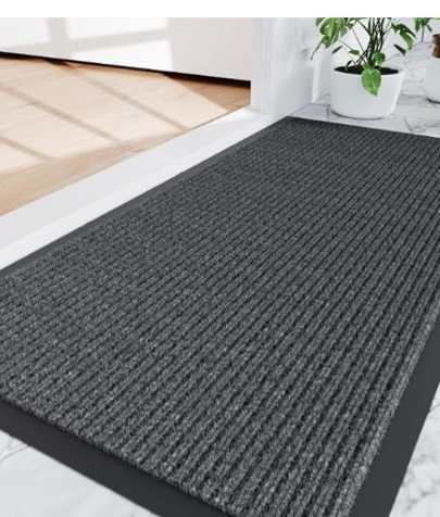 srddqlc door floor mat commercial grade large size heavy duty tough entry collection slip skid entra