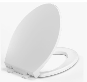 Elongated toilet seat (similar to stock photo)